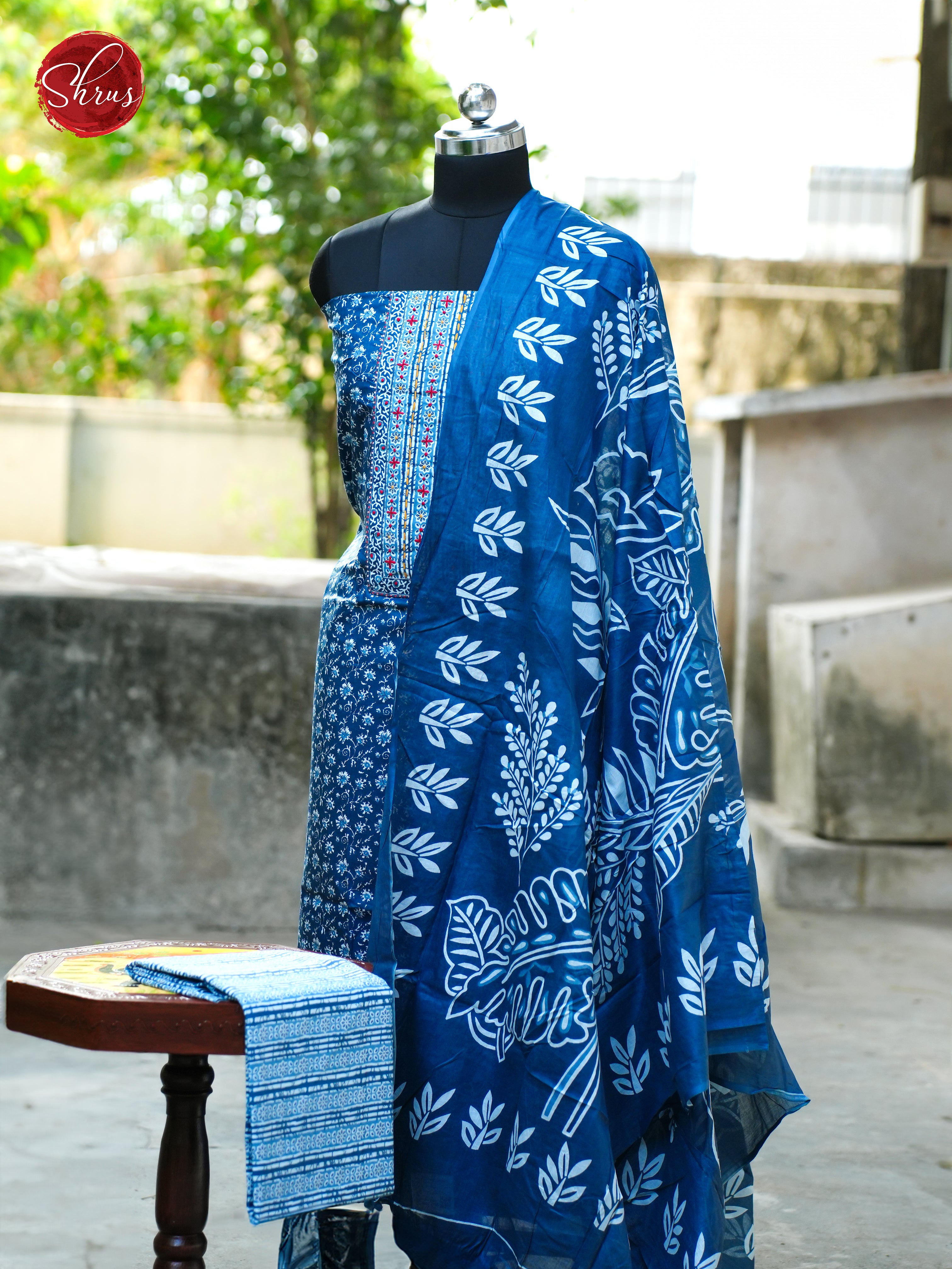CDS12087 - Ajrakh Salwar - Shop on ShrusEternity.com
