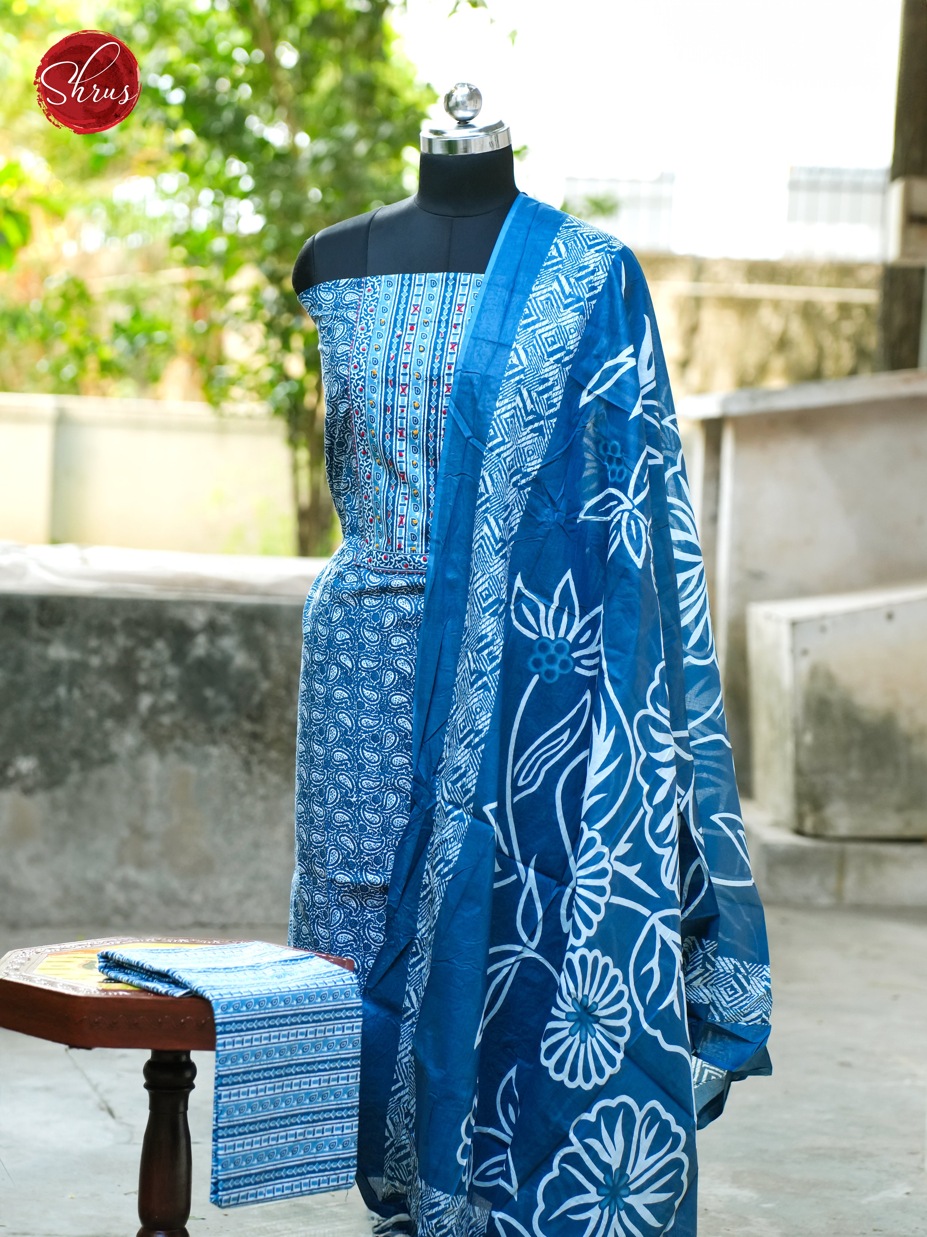 CDS12089 - Ajrakh Salwar - Shop on ShrusEternity.com