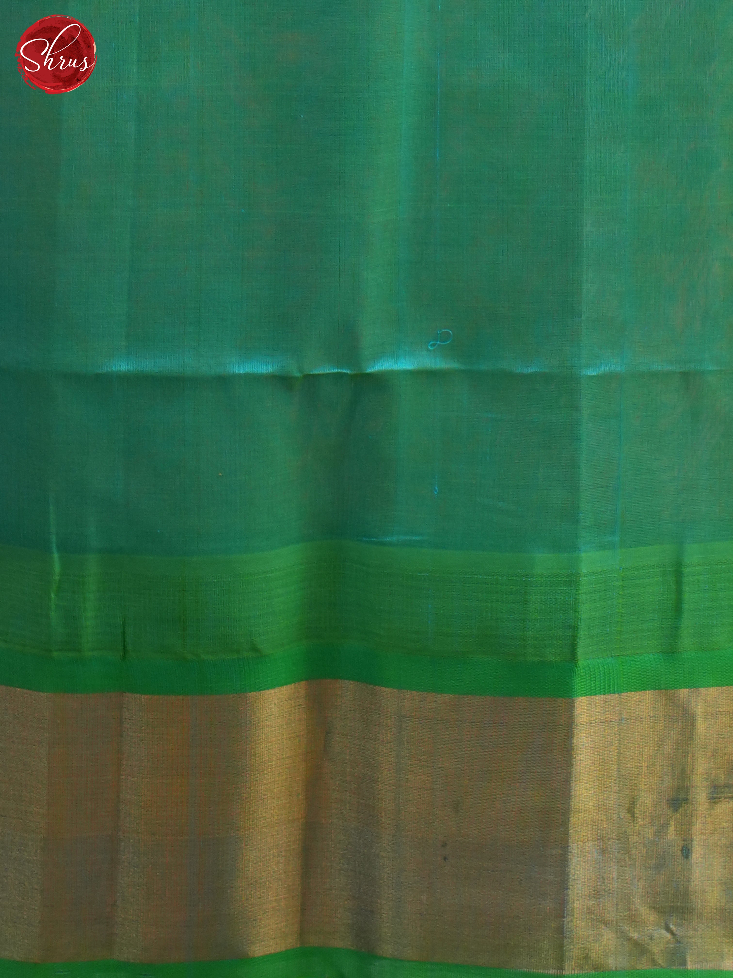 Pink & Green- Silk Cotton Saree - Shop on ShrusEternity.com