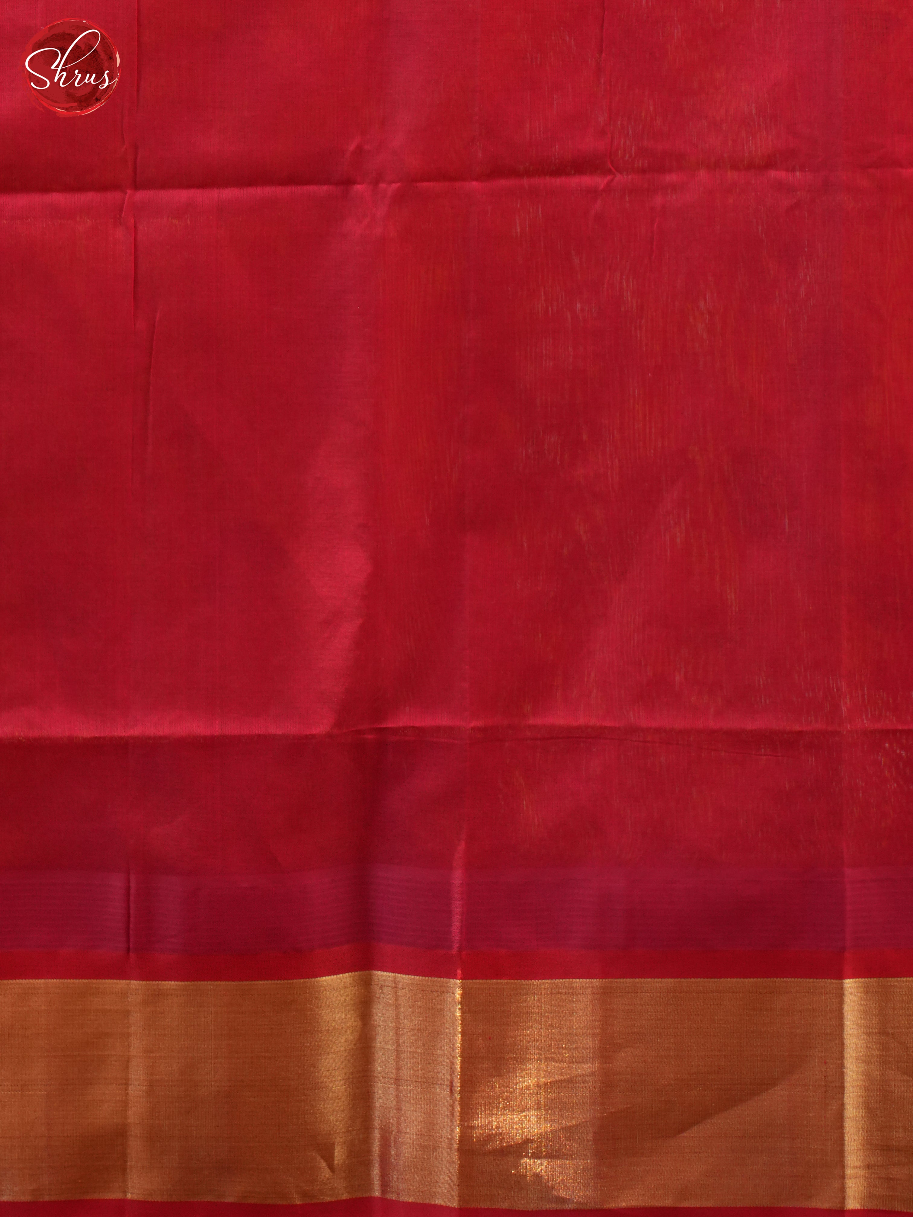 Yellow & Red - Silk Cotton Saree - Shop on ShrusEternity.com
