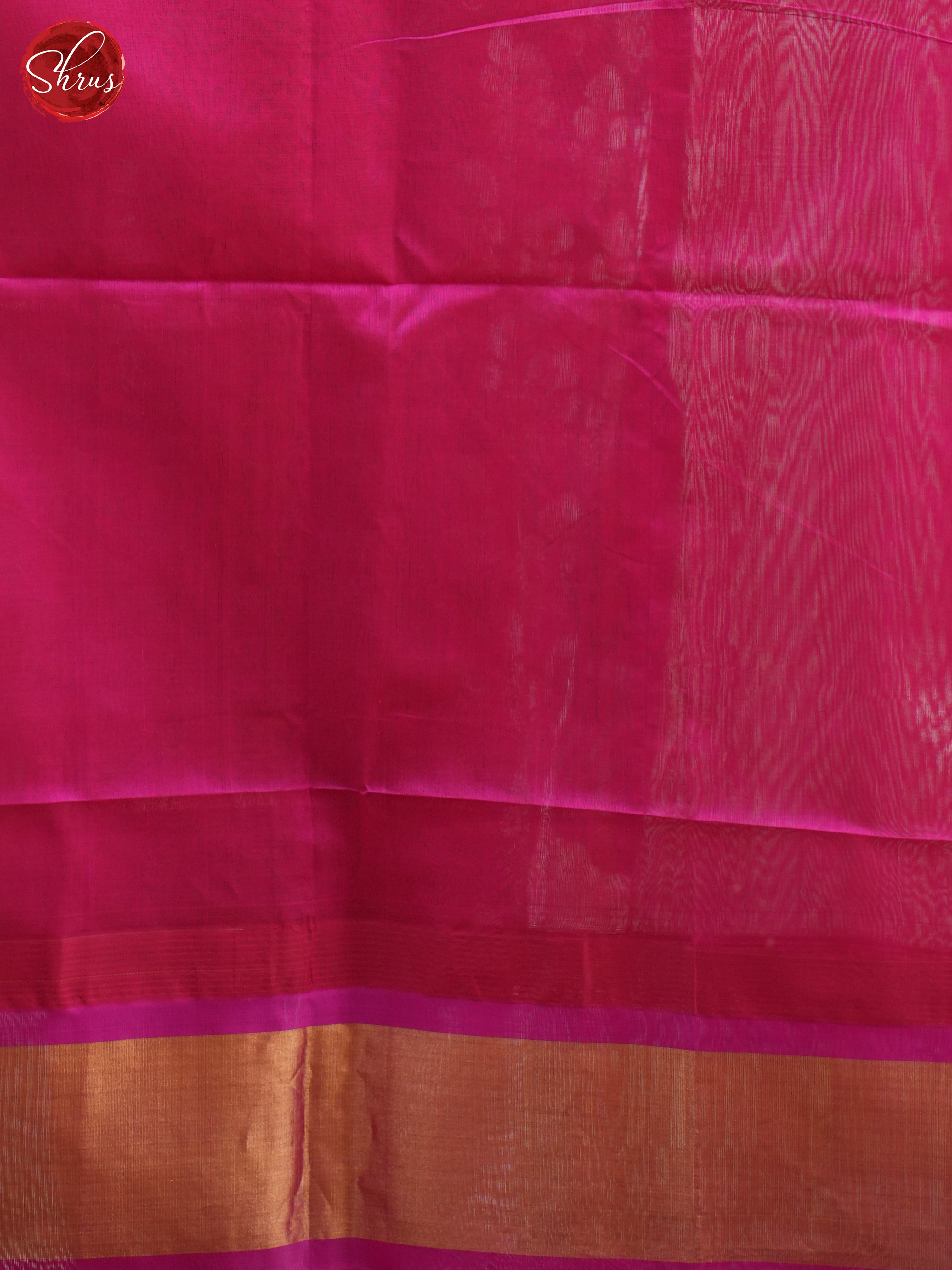 Yellow & Pink - Silk Cotton Saree - Shop on ShrusEternity.com
