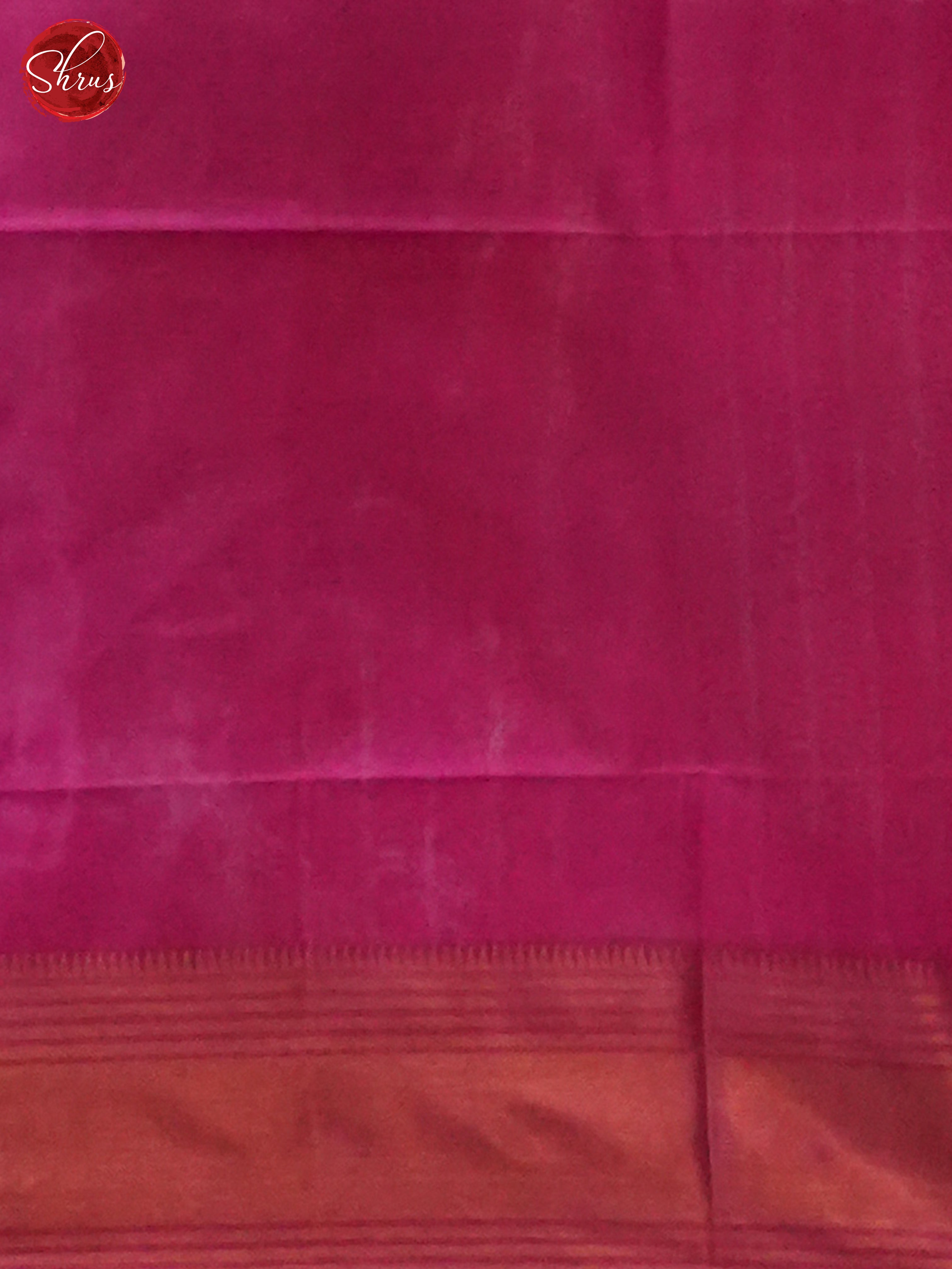 Cream & Pink - Shibori Saree - Shop on ShrusEternity.com