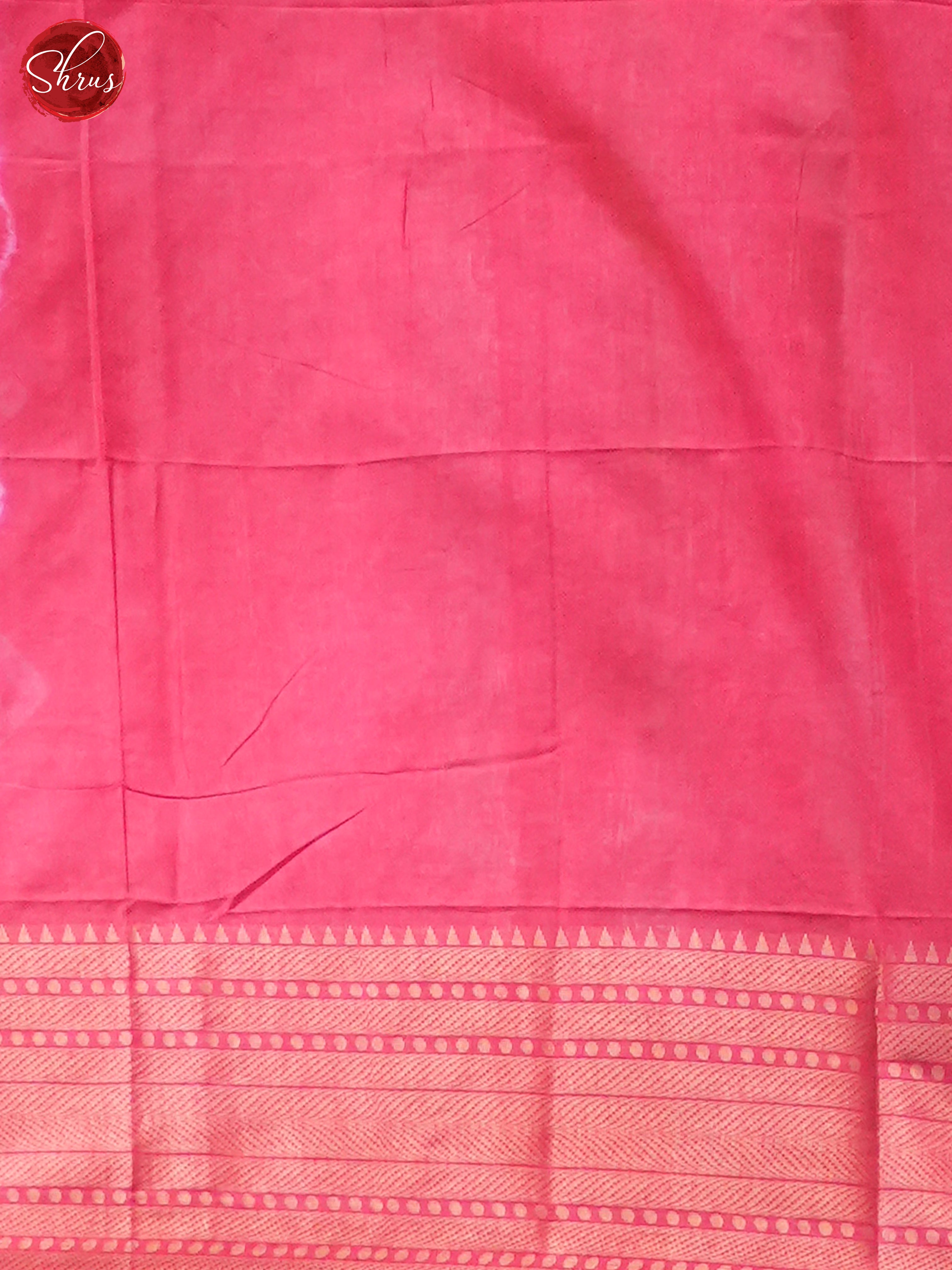 Light Pink & Pink - Shibori Saree - Shop on ShrusEternity.com