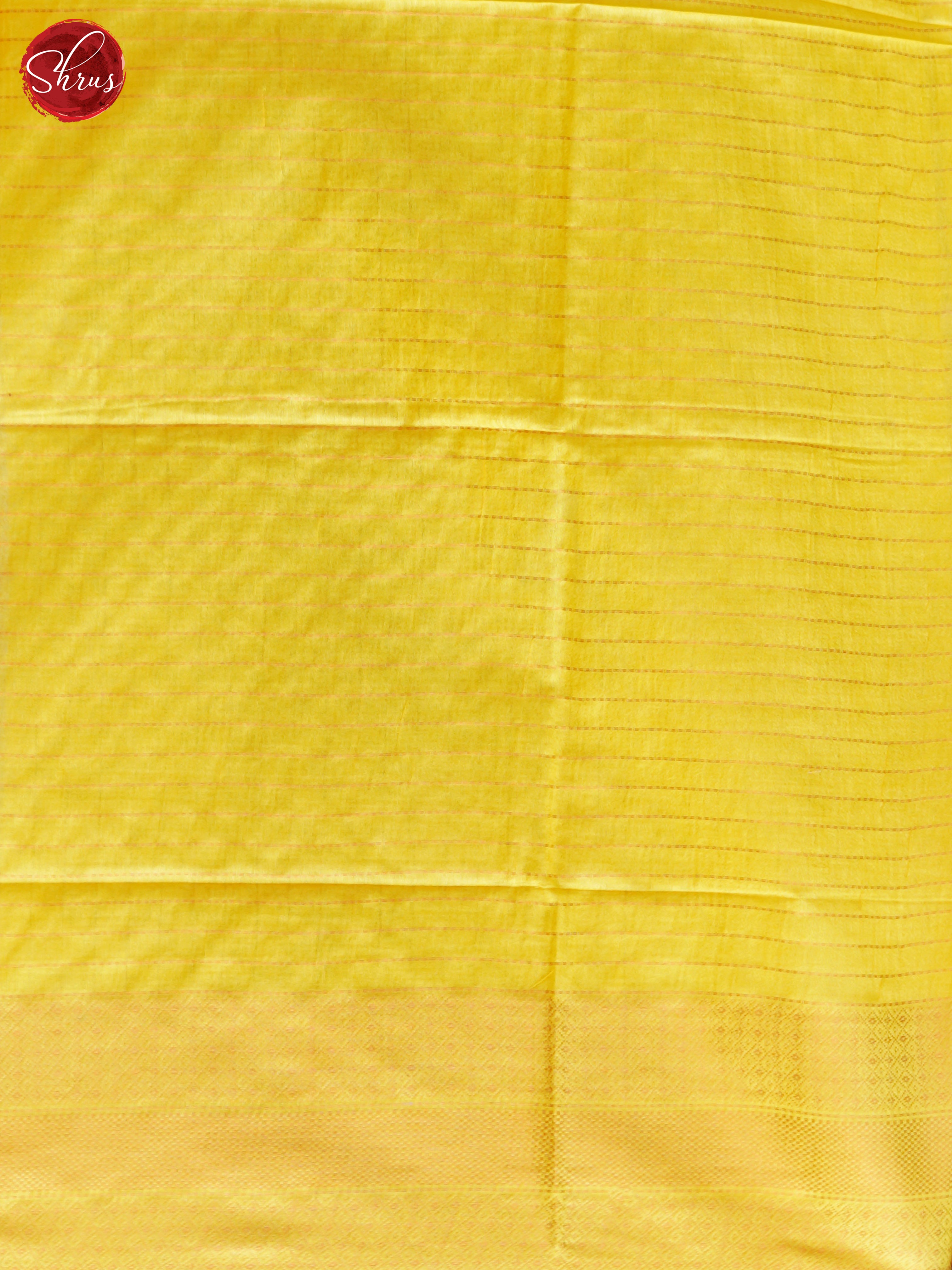 Cream & Yellow - Shibori Saree - Shop on ShrusEternity.com