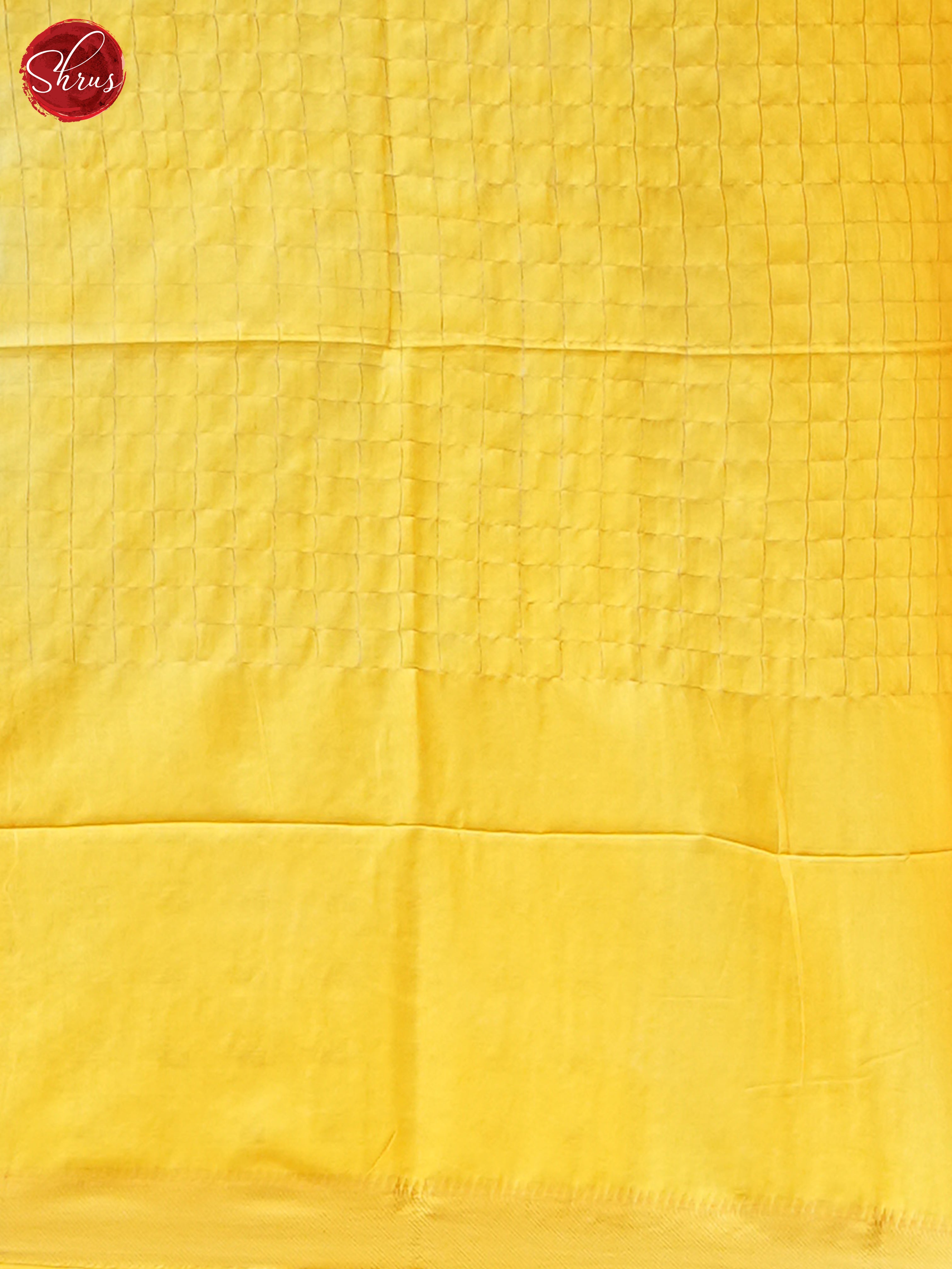 Cream & Yellow - Shibori Saree