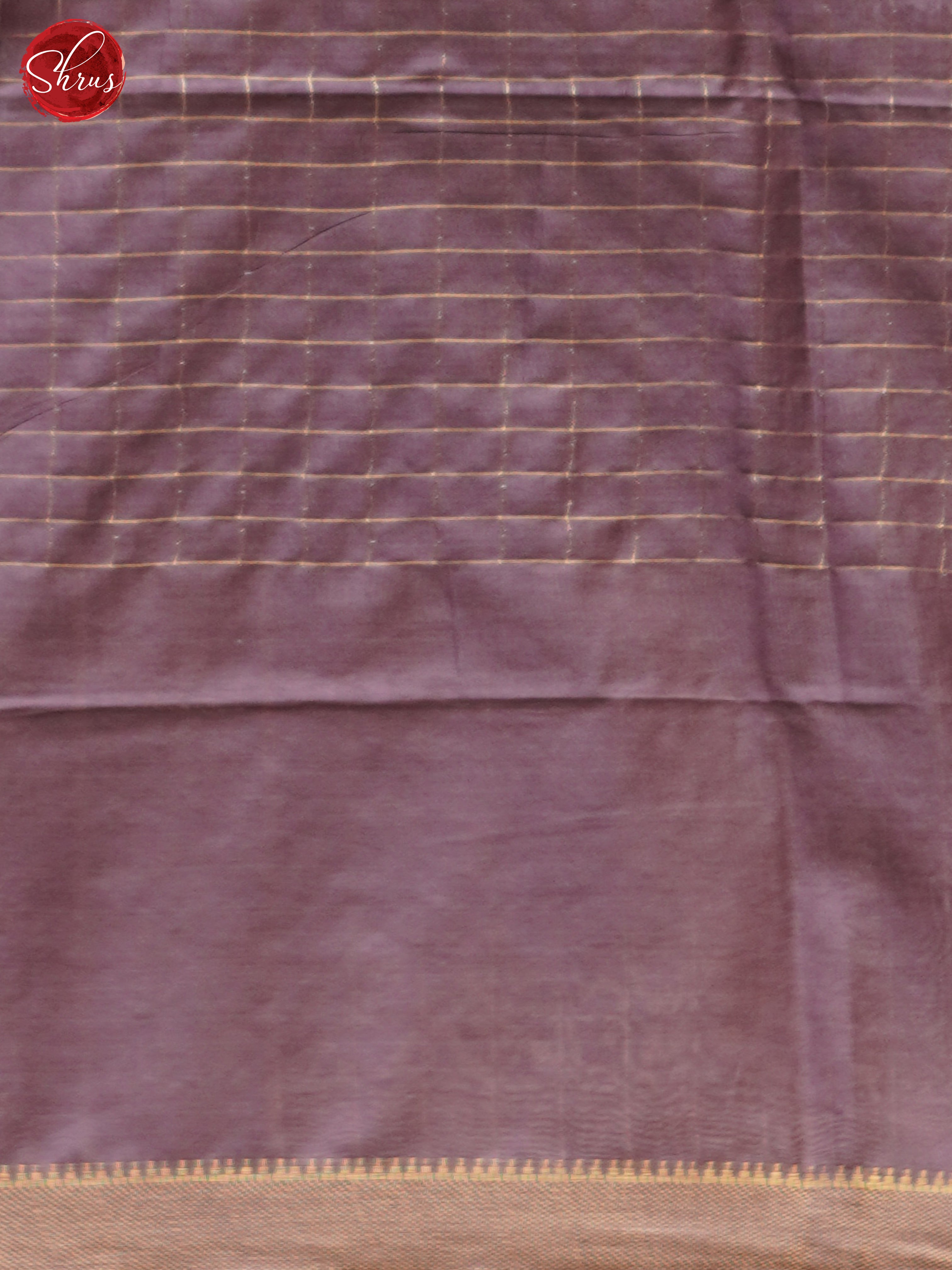 Cream & Dusty Brown - Shibori Saree - Shop on ShrusEternity.com