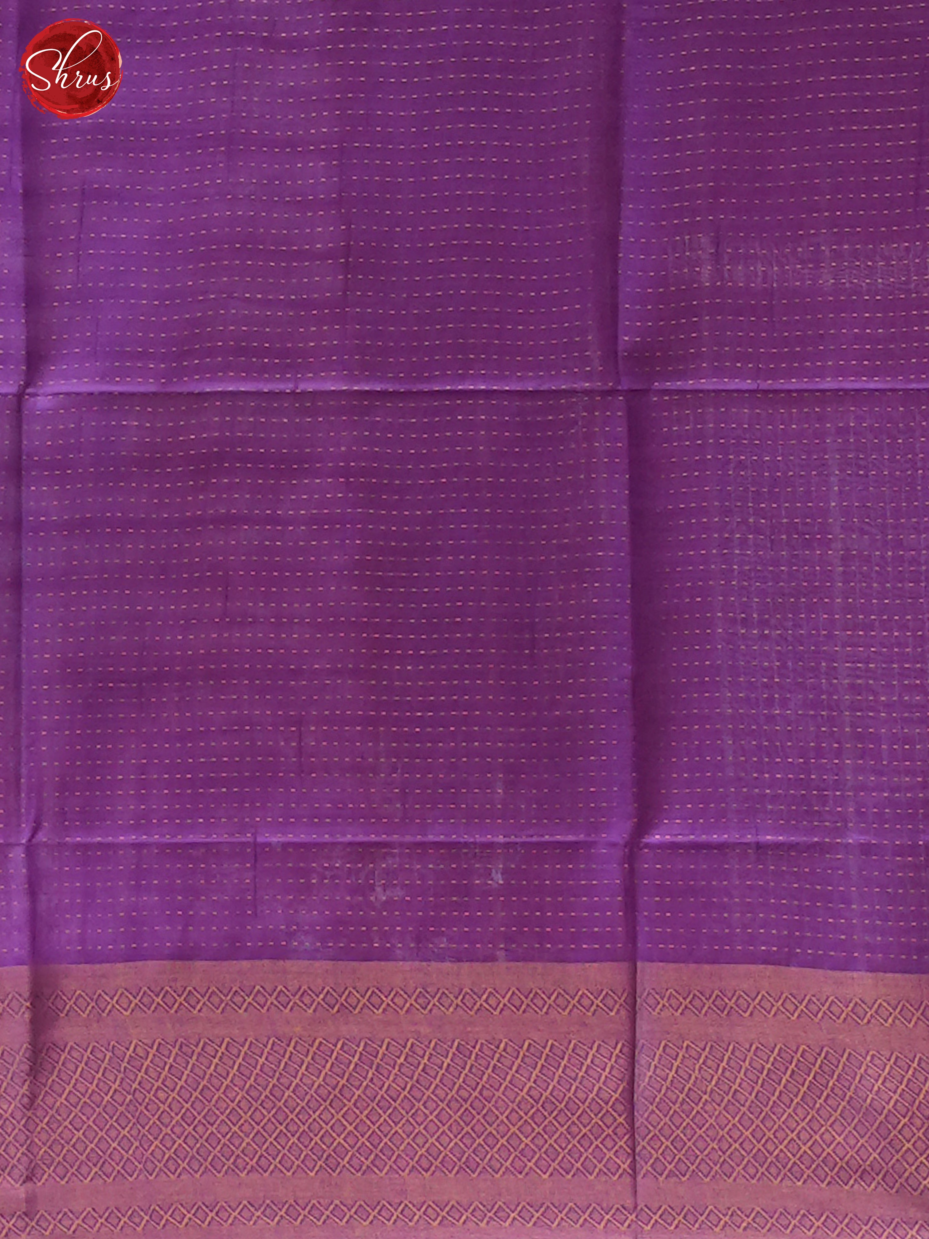 Lavender & Cream - Shibori Saree - Shop on ShrusEternity.com