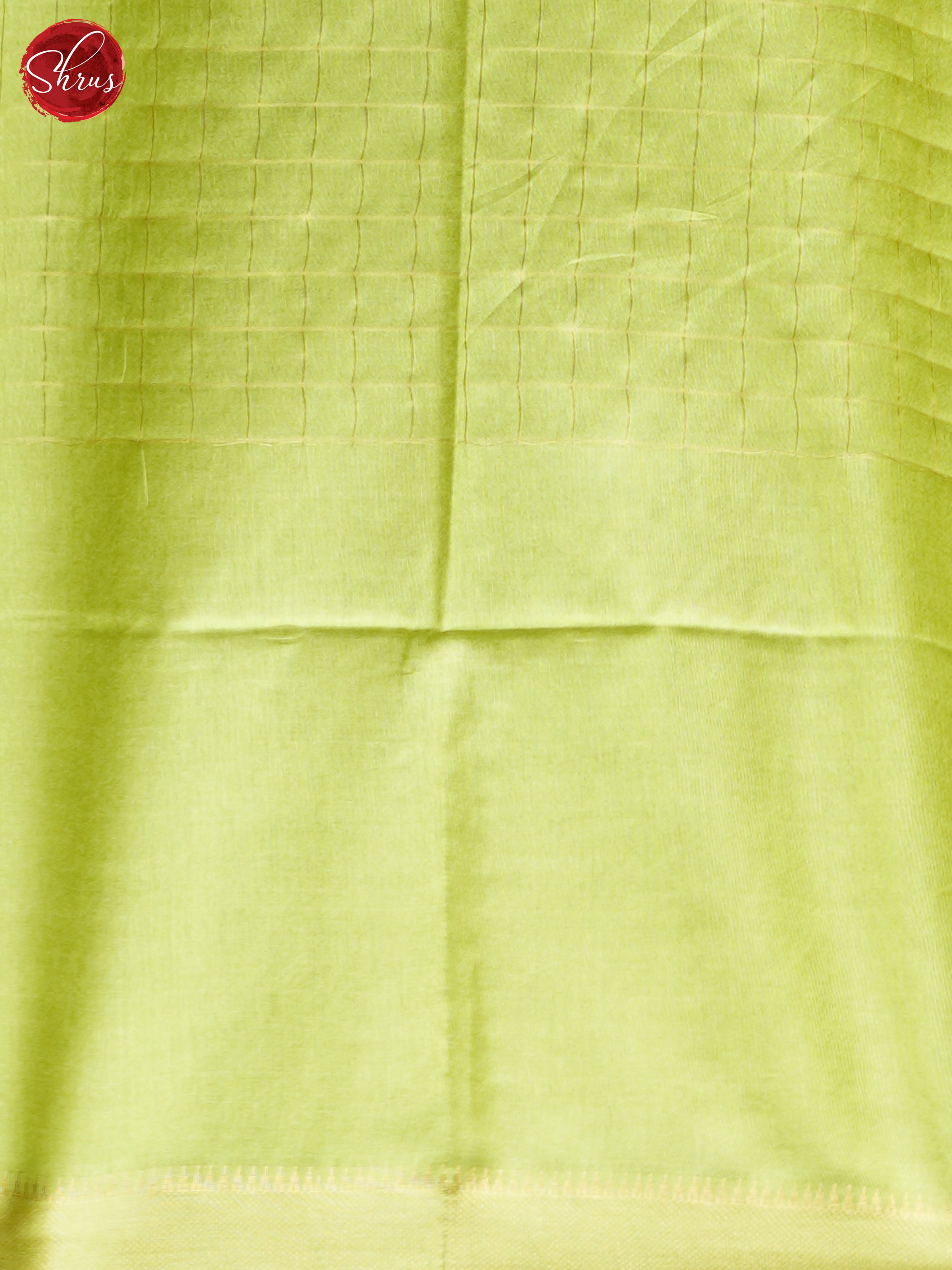 Cream & Green - Shibori Saree - Shop on ShrusEternity.com