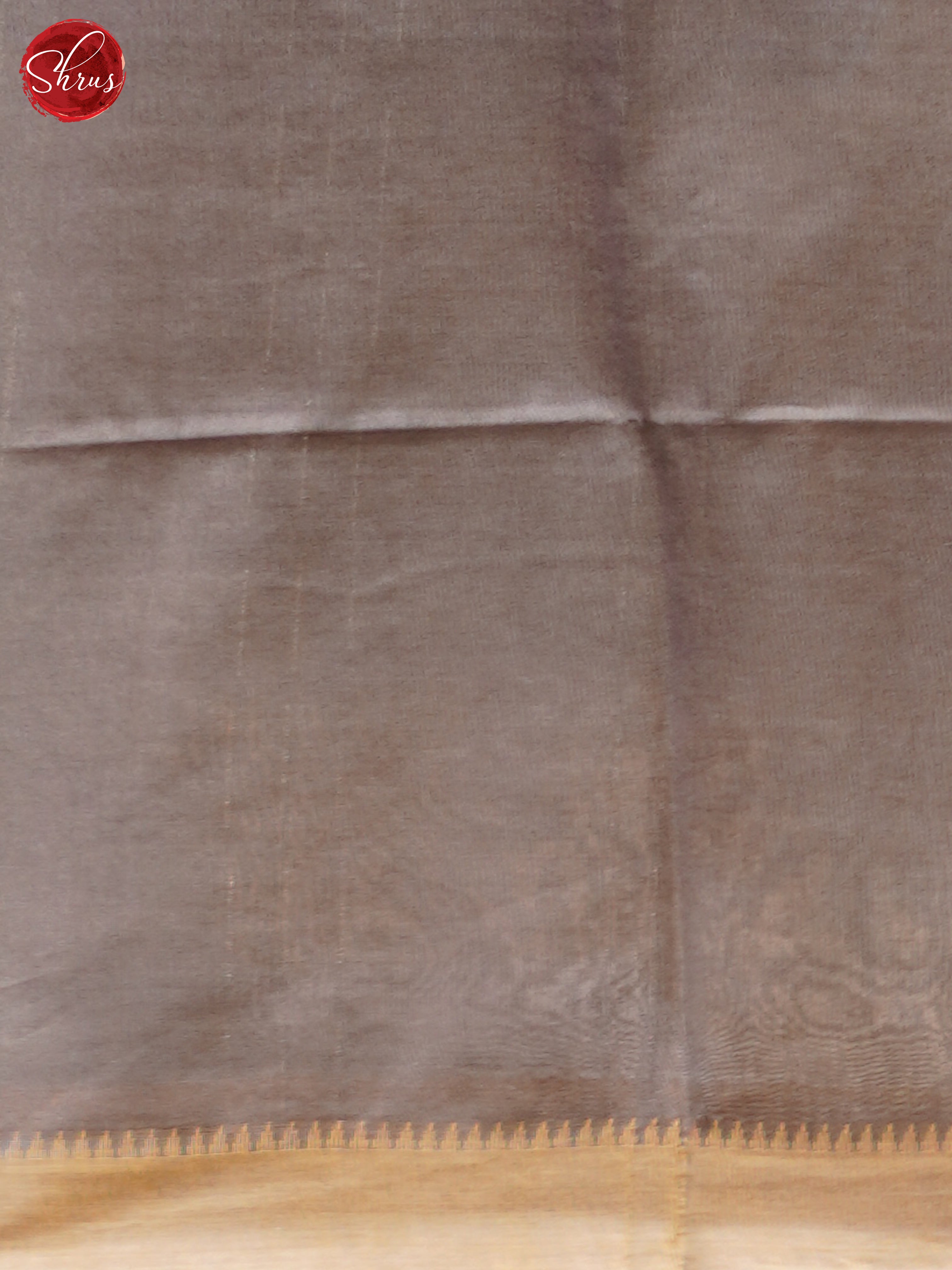 Cream & Grey - Shibori Saree - Shop on ShrusEternity.com