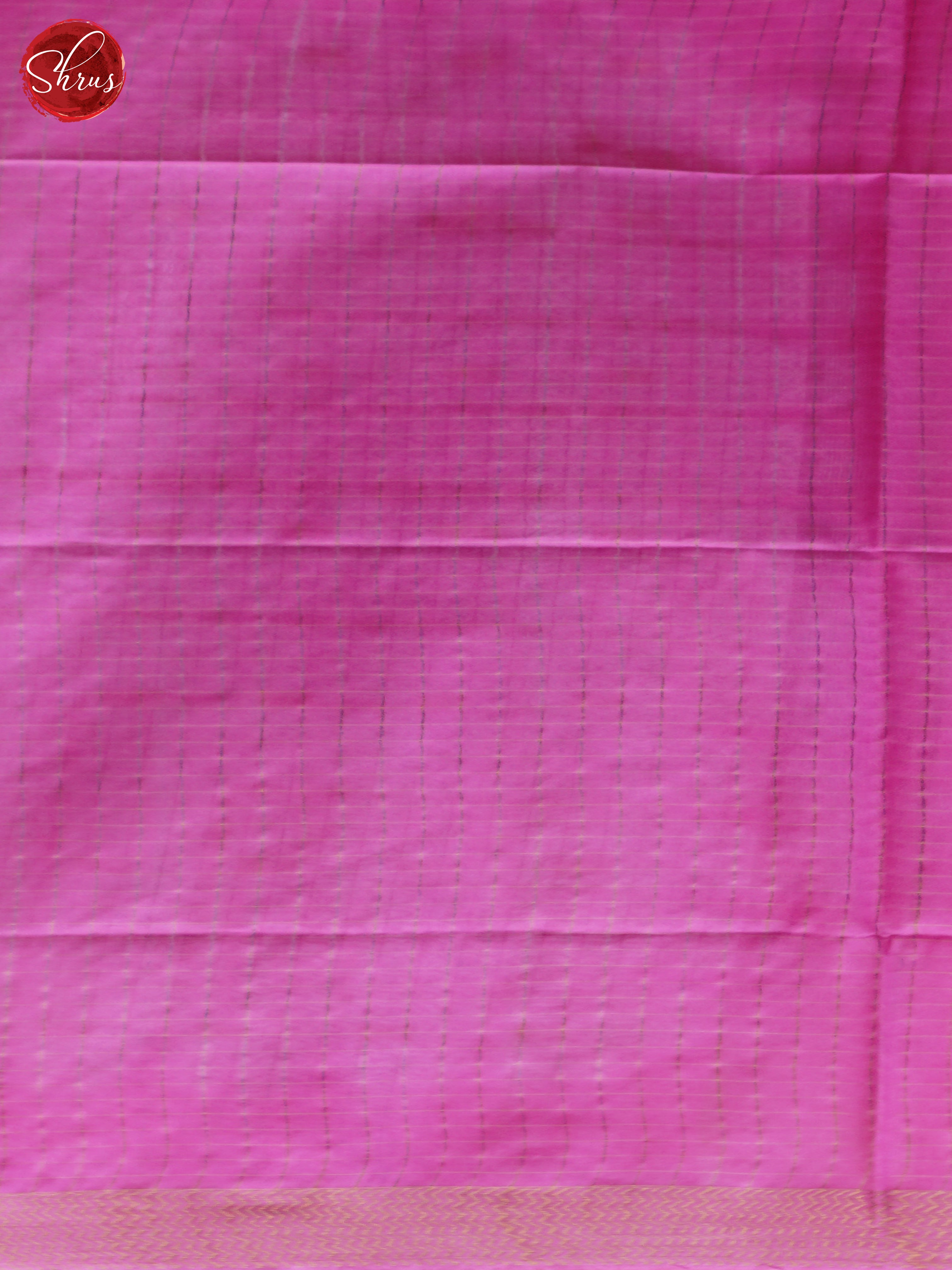 Cream & Pink - Shibori Saree - Shop on ShrusEternity.com