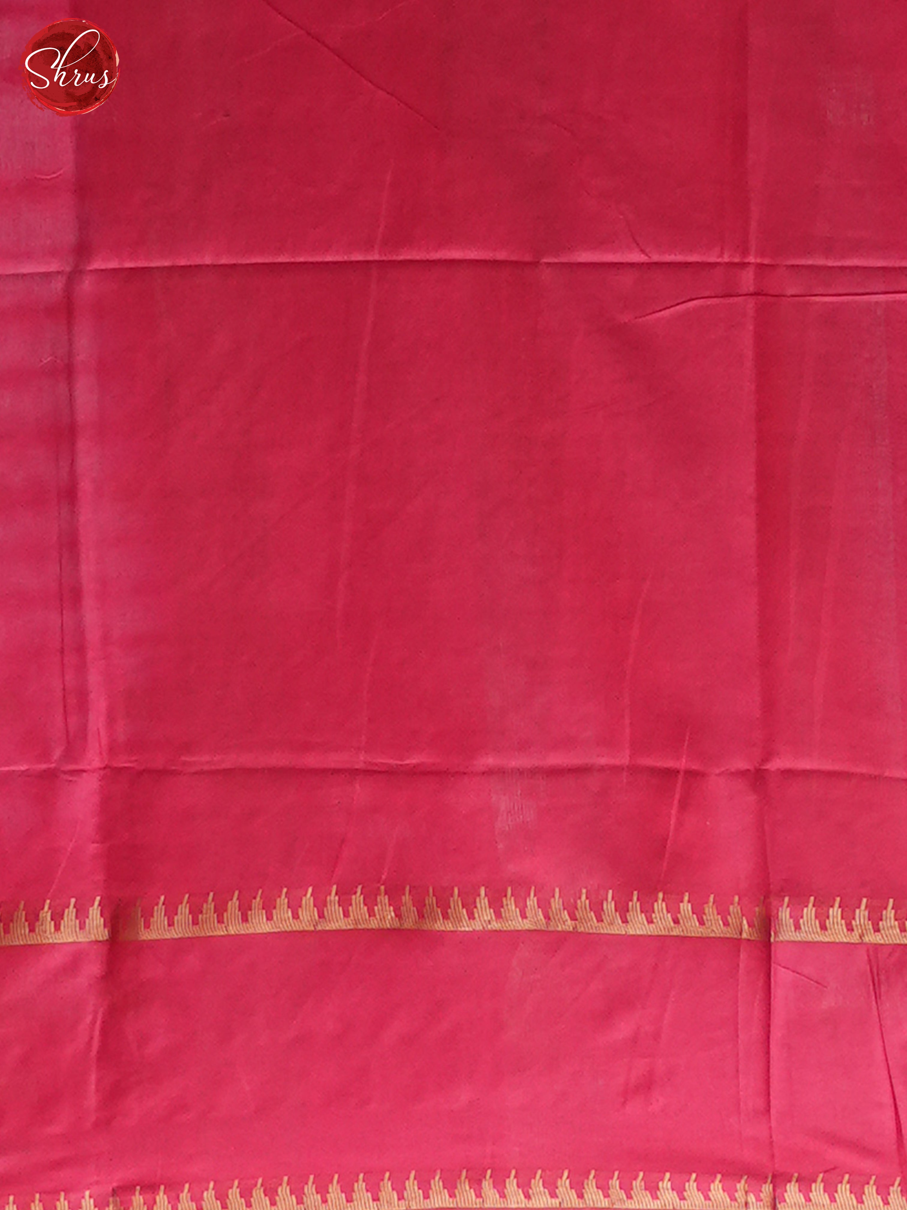 Pink & Cream - Shibori Saree - Shop on ShrusEternity.com