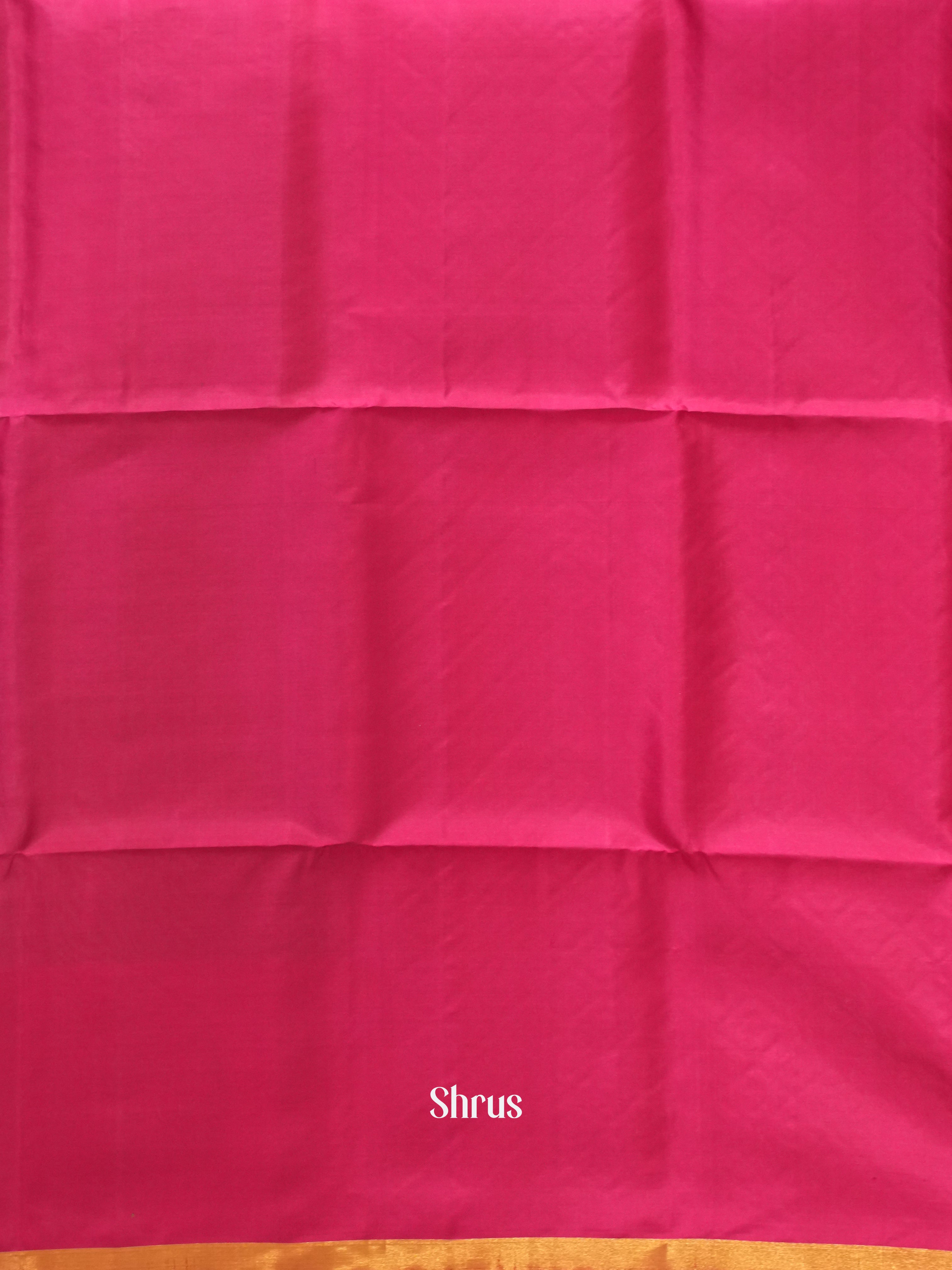 Green & Pink - Soft Silk Saree - Shop on ShrusEternity.com