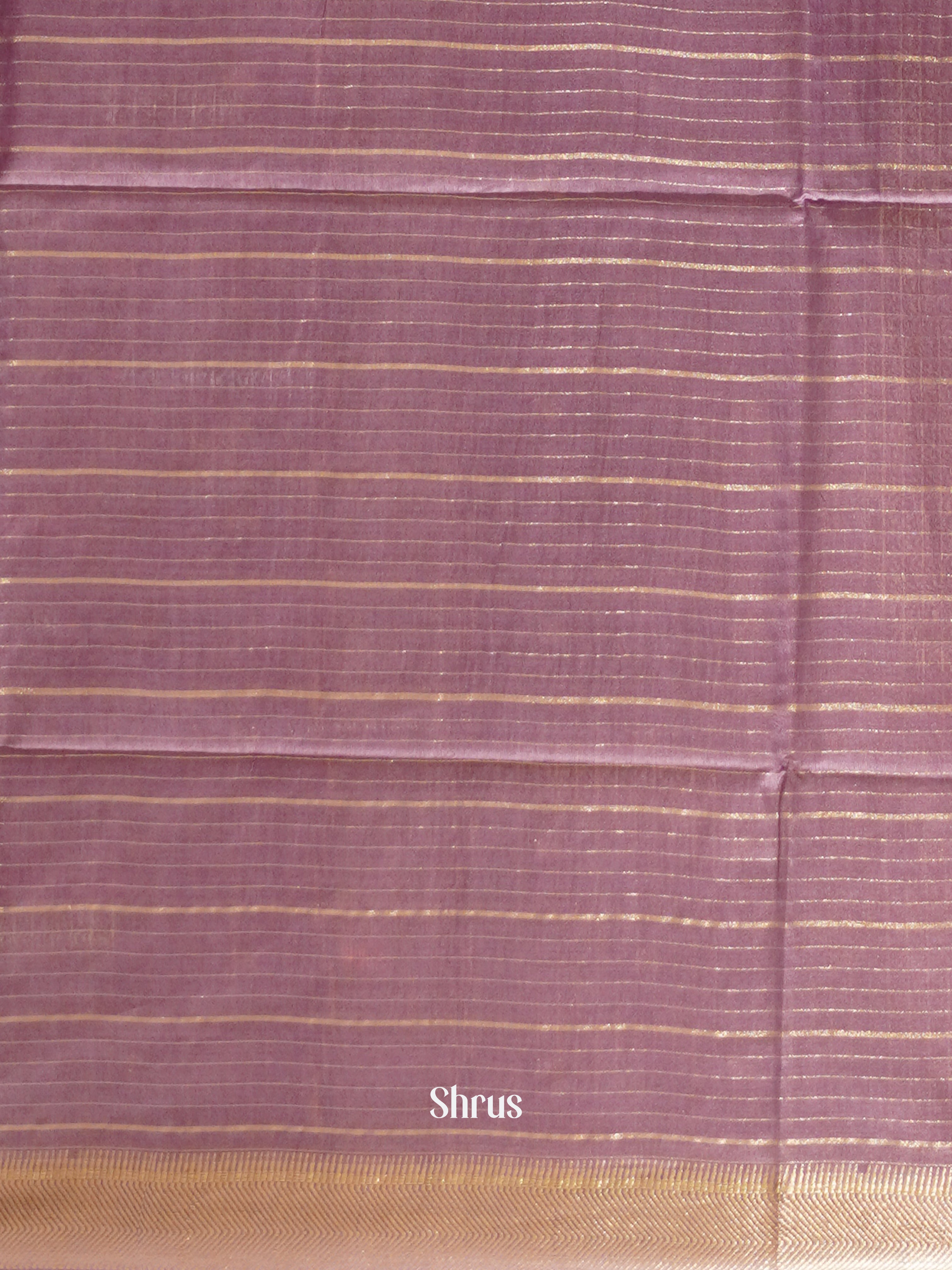Lavender (Single Tone) - Semi Tussar Saree - Shop on ShrusEternity.com