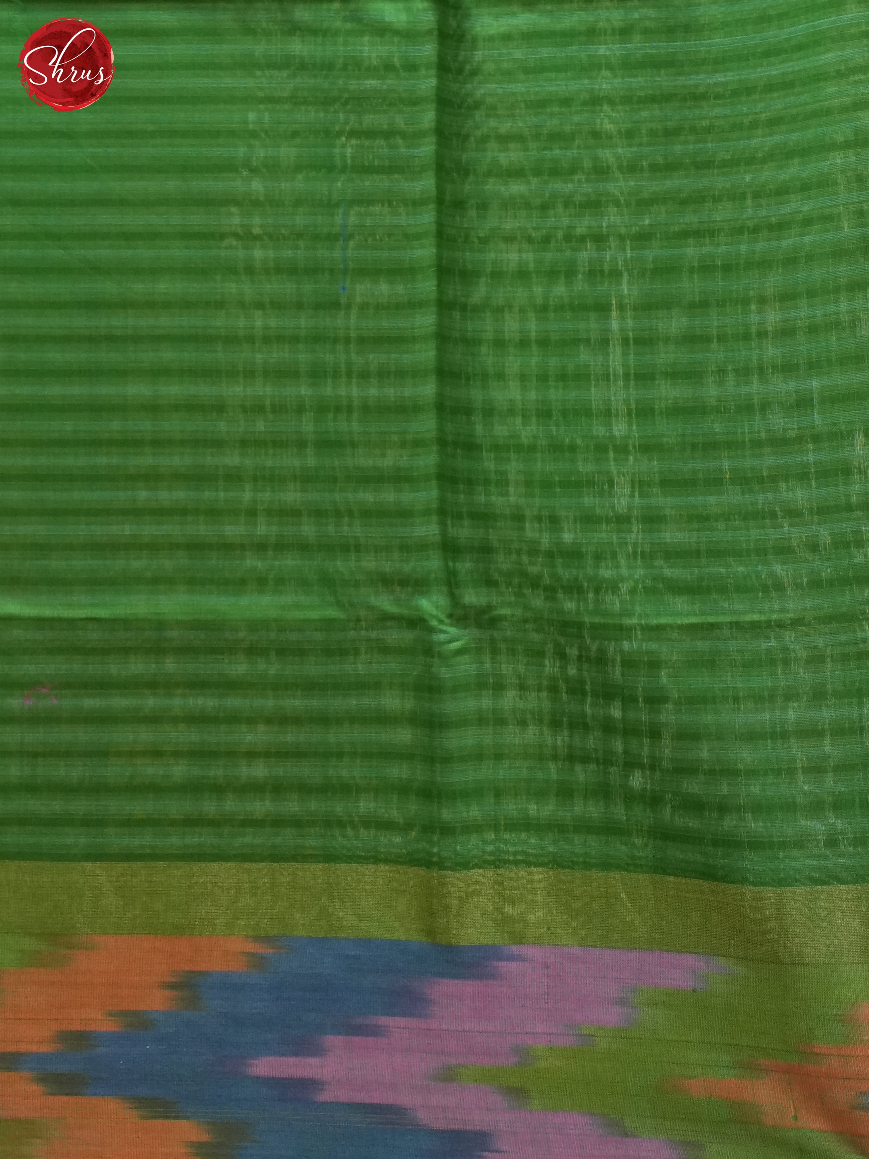 Pink & Green - Tussar Saree - Shop on ShrusEternity.com