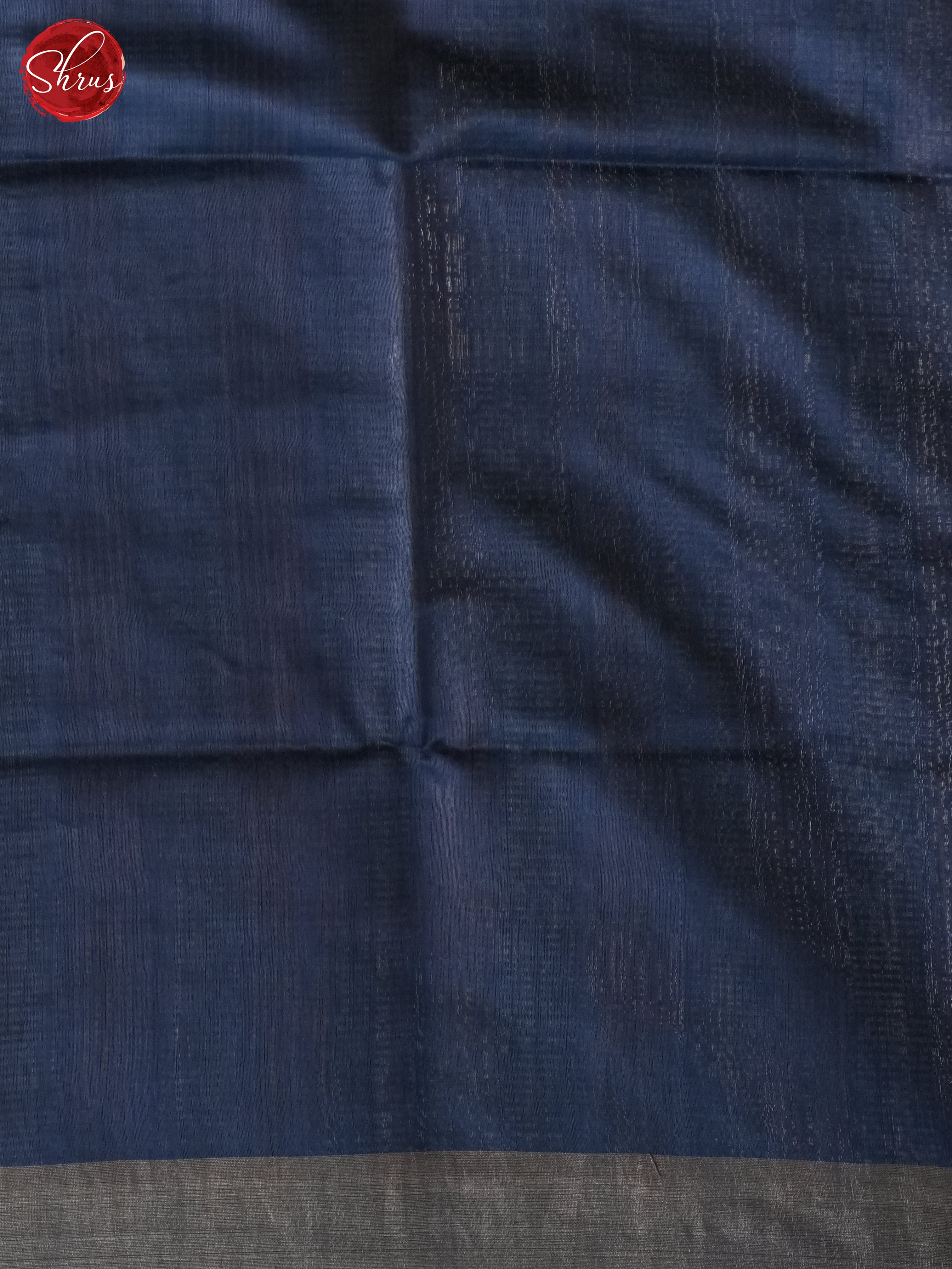 Blue(Single Tone) - Tussar Saree - Shop on ShrusEternity.com