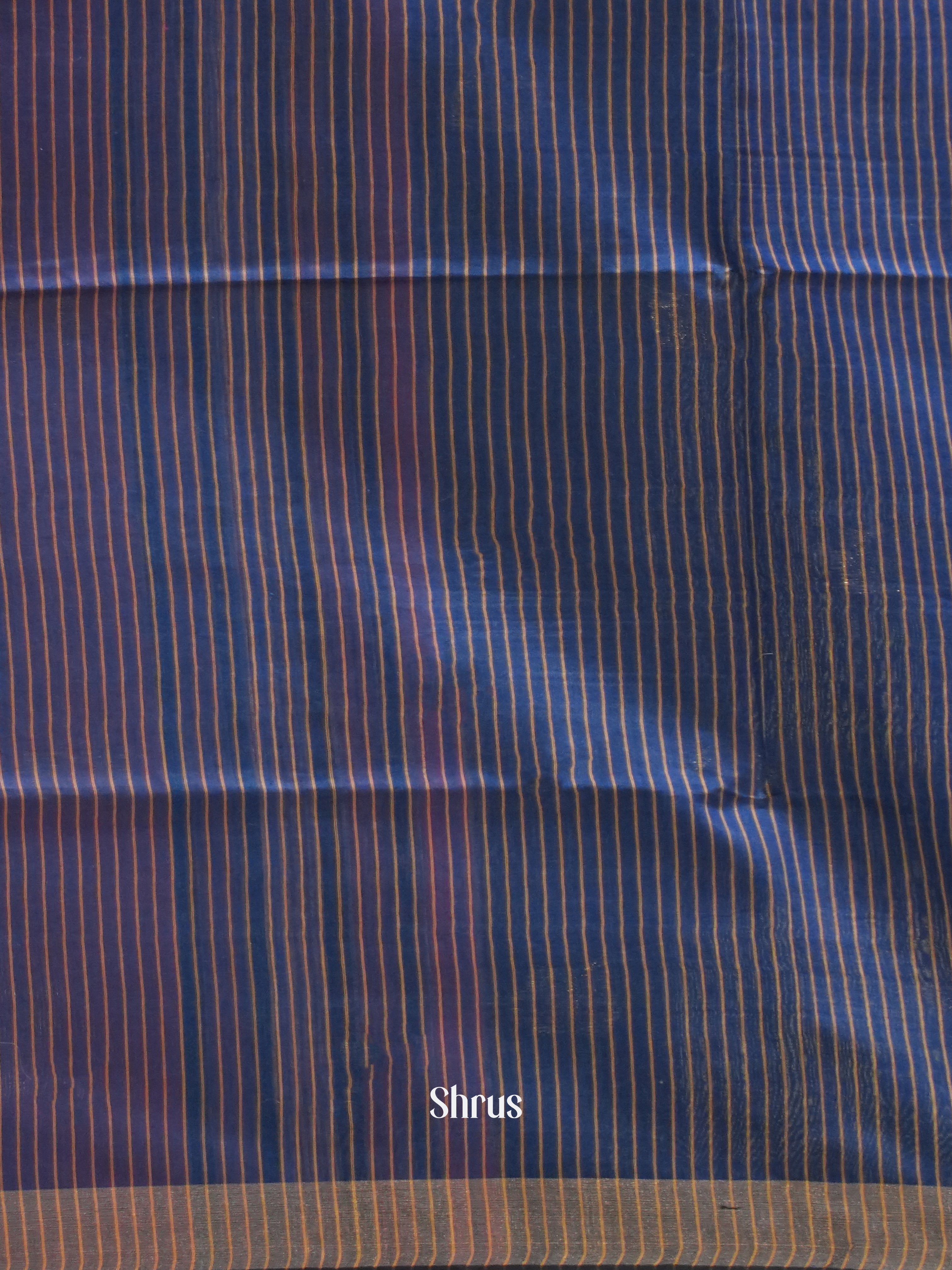 Pink & Blue - Raw Silk Saree - Shop on ShrusEternity.com