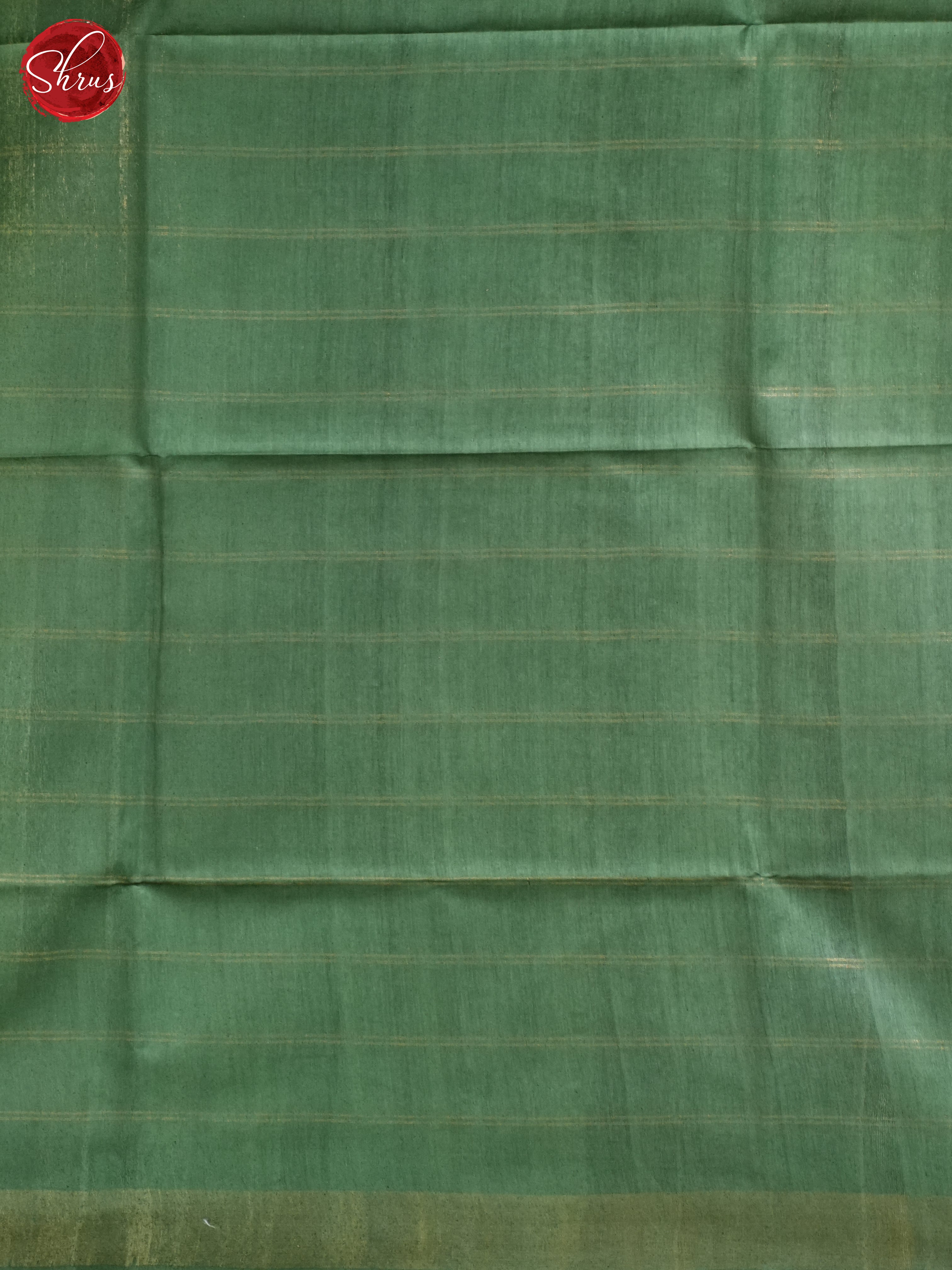 Green - Tussar Saree - Shop on ShrusEternity.com