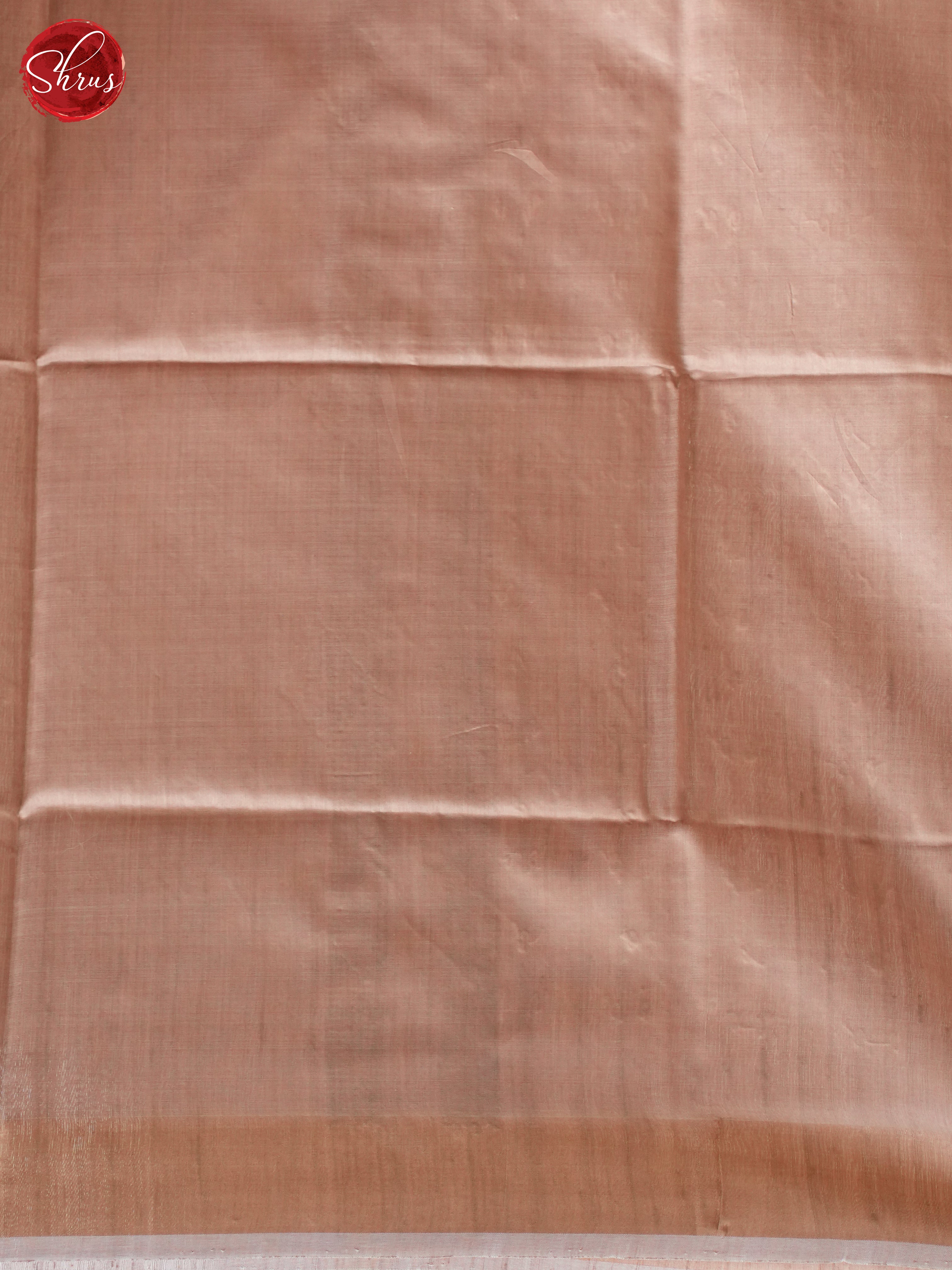 Dusty Brown(Single Tone) - Raw Silk Saree - Shop on ShrusEternity.com