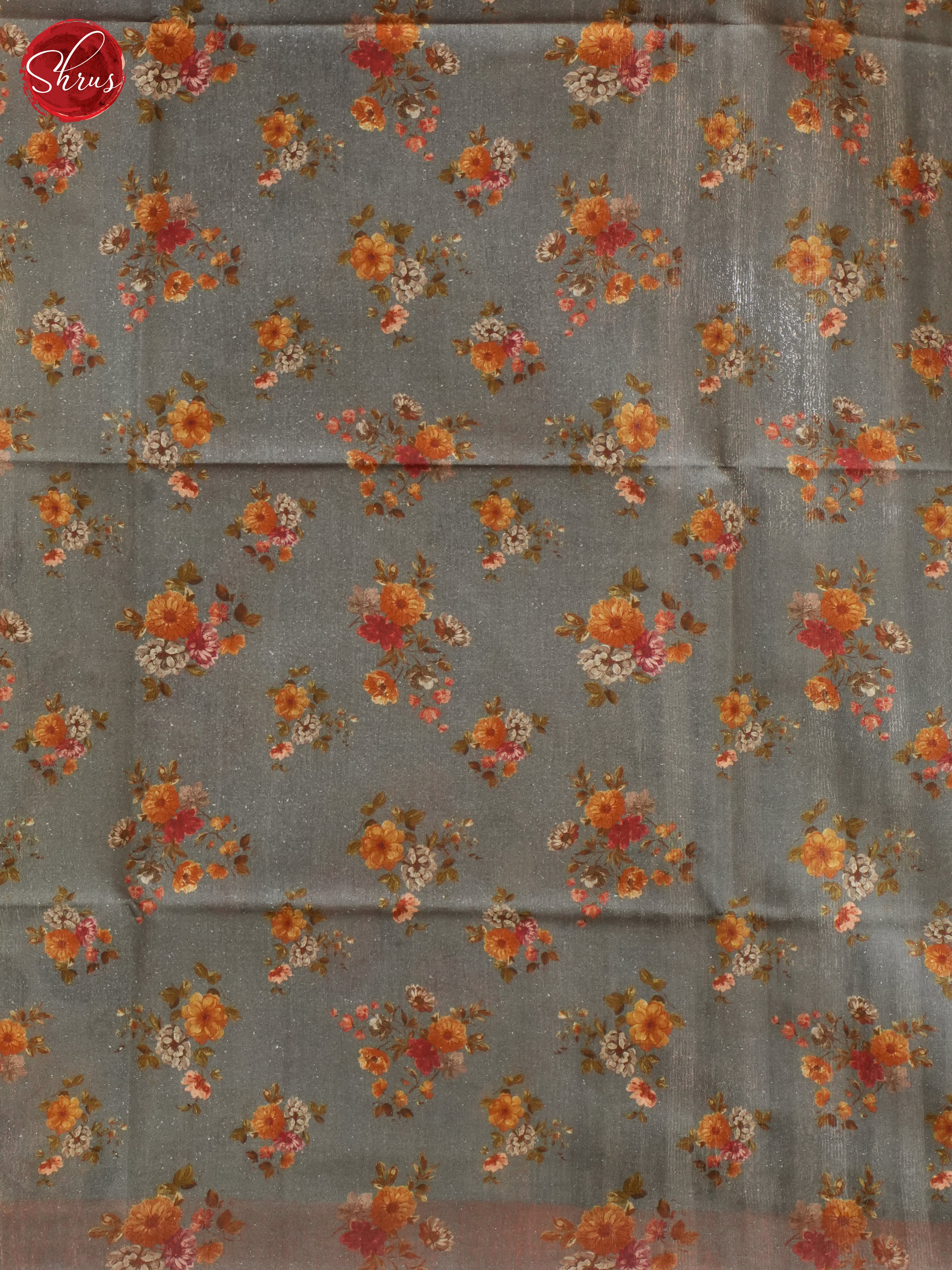 Grey(Single Tone) - Tussar Saree - Shop on ShrusEternity.com