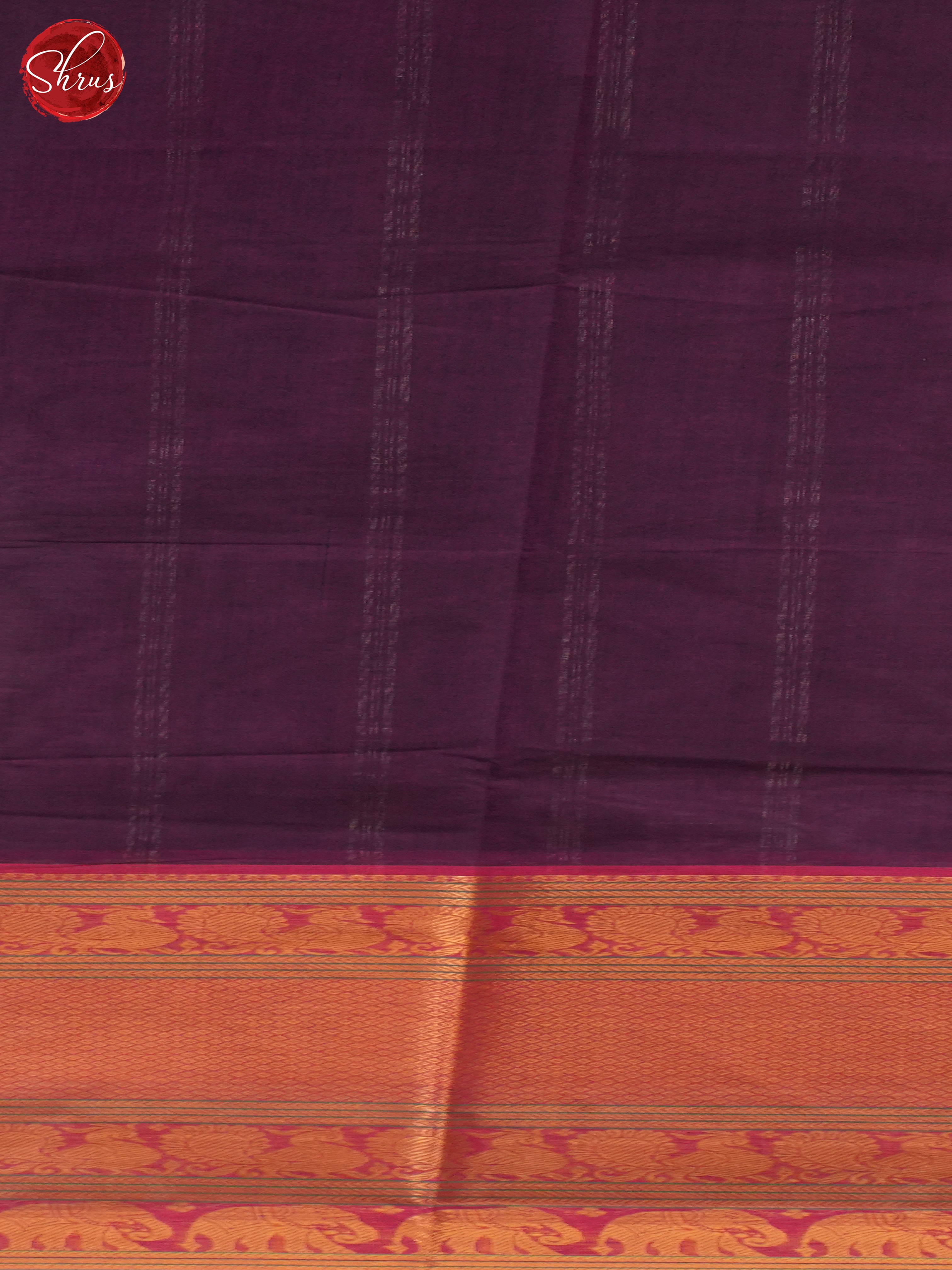 Violet & Pink - Narayanpet Cotton Saree - Shop on ShrusEternity.com