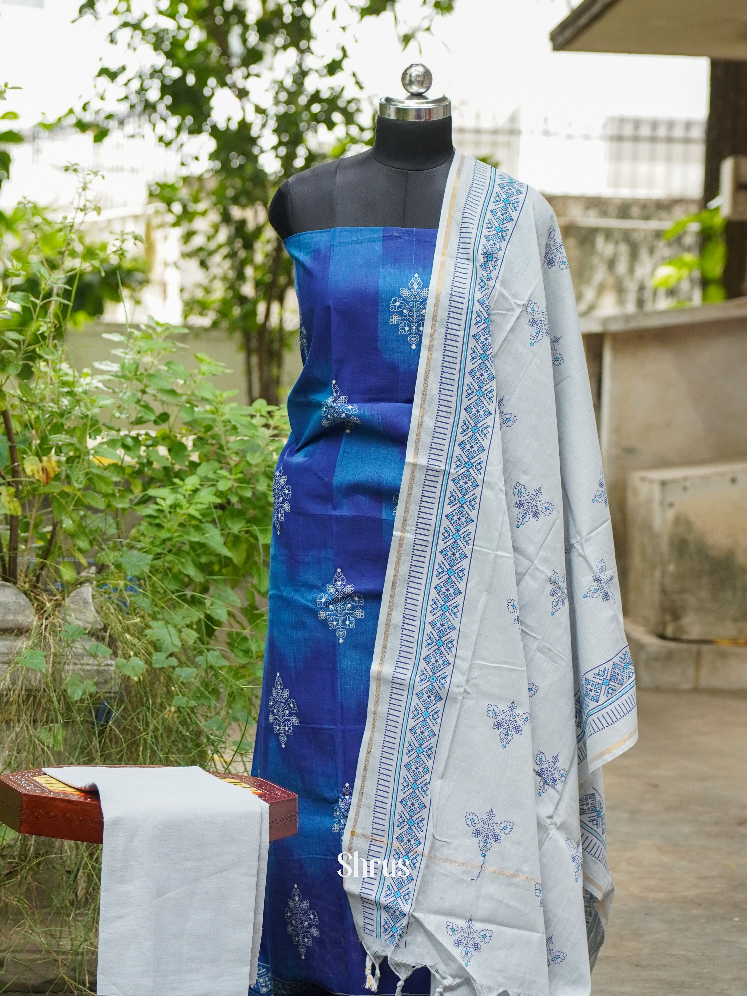 CFS24006- Cotton salwar - Shop on ShrusEternity.com