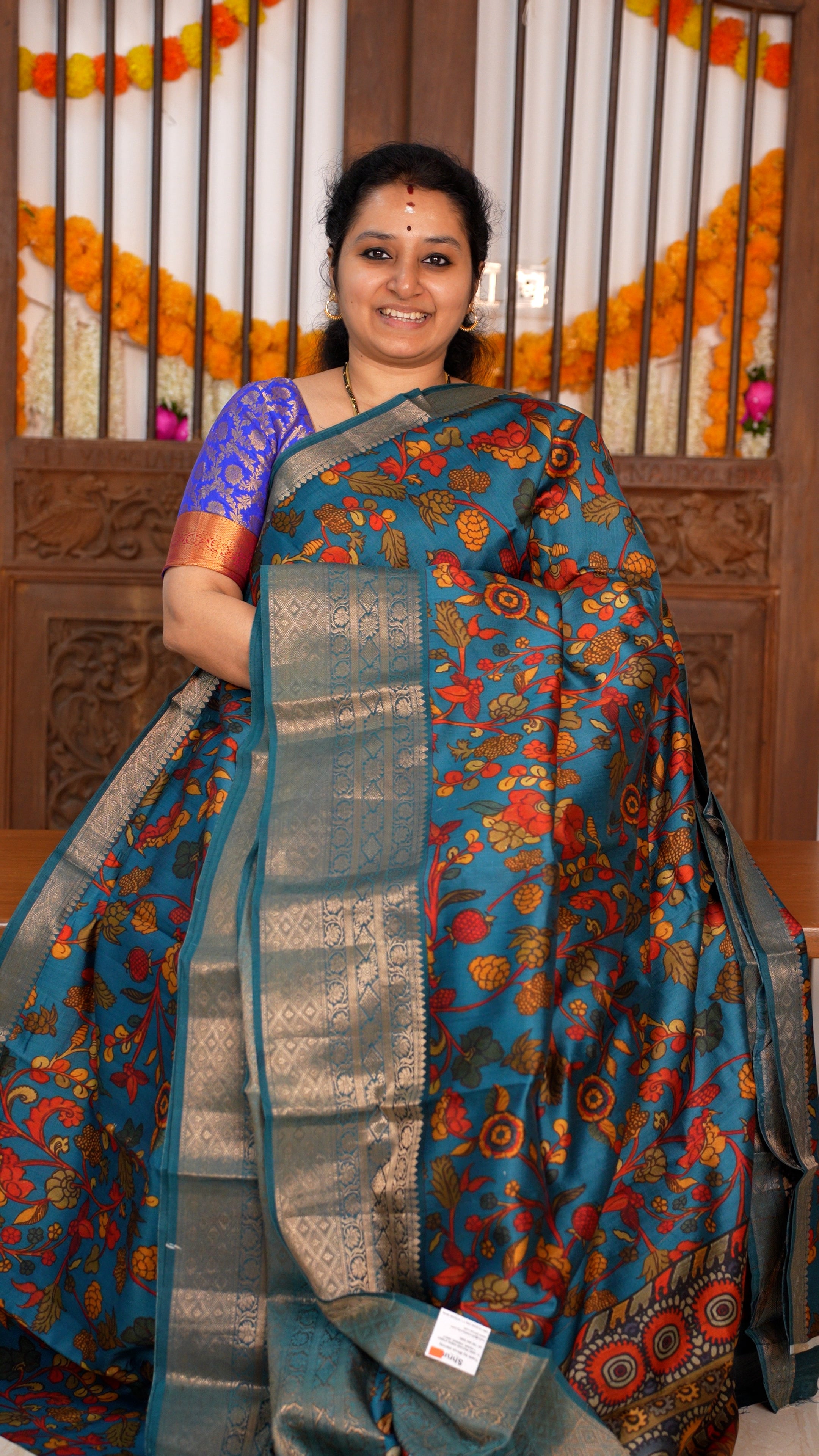 Blue (Single Tone) - Tissue Silk - Shop on ShrusEternity.com