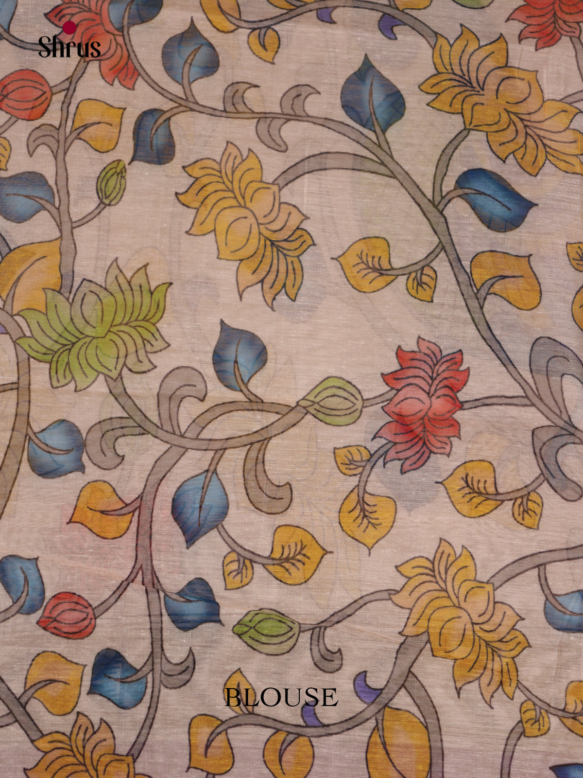DFS16228 - Semi Maheshwari Print - Shop on Shrus.com