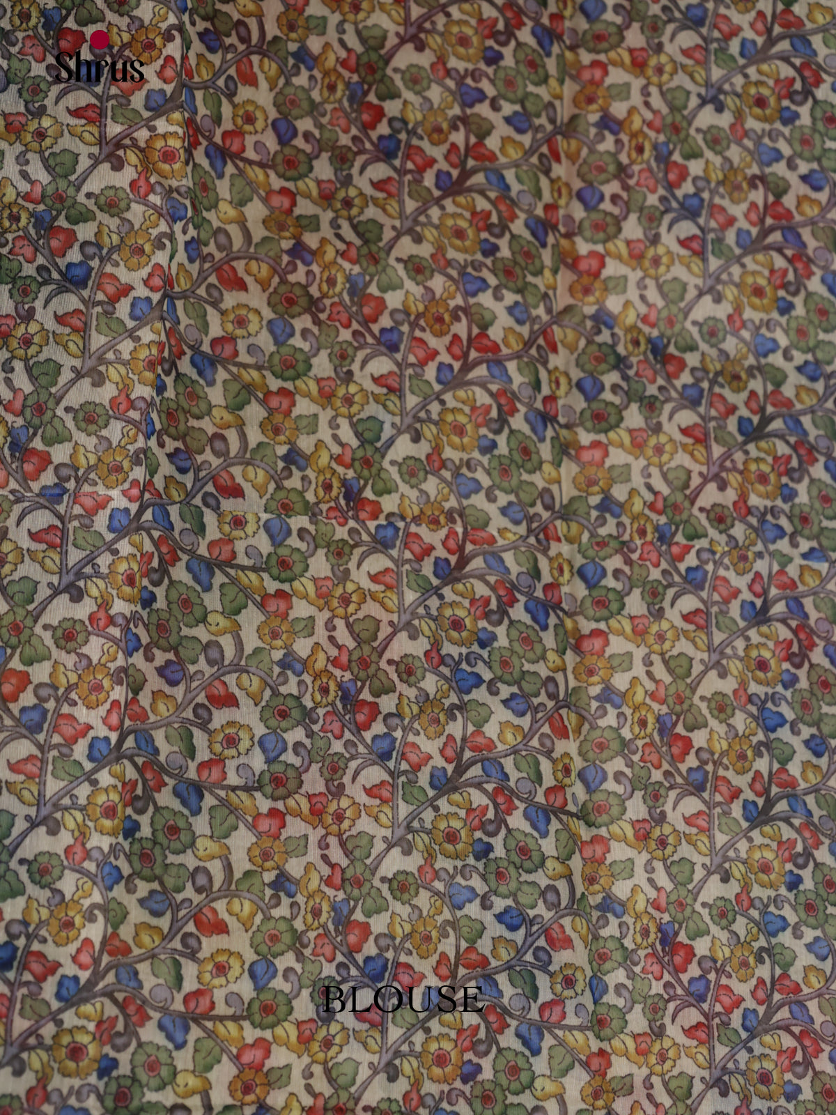DFS16233 - Semi Maheshwari Print - Shop on Shrus.com