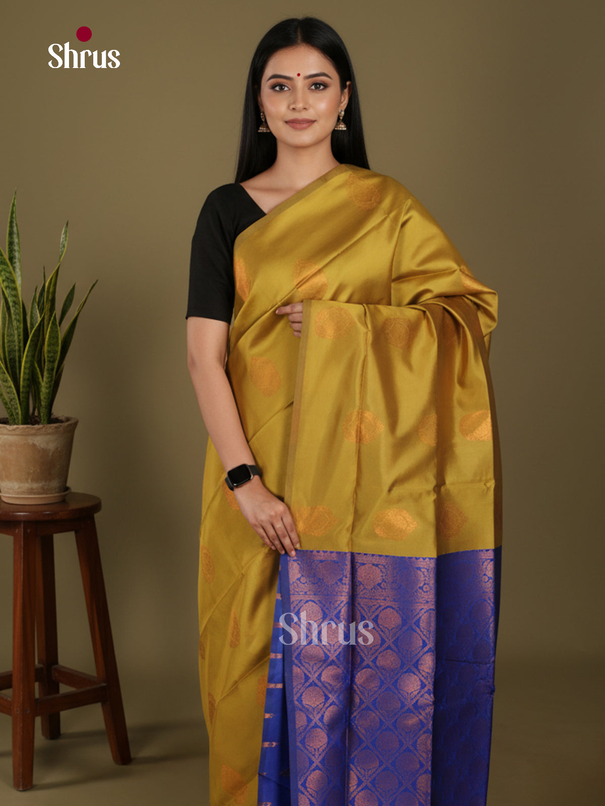 DJS28188 - Semi Softsilk Saree - Shop on Shrus.com