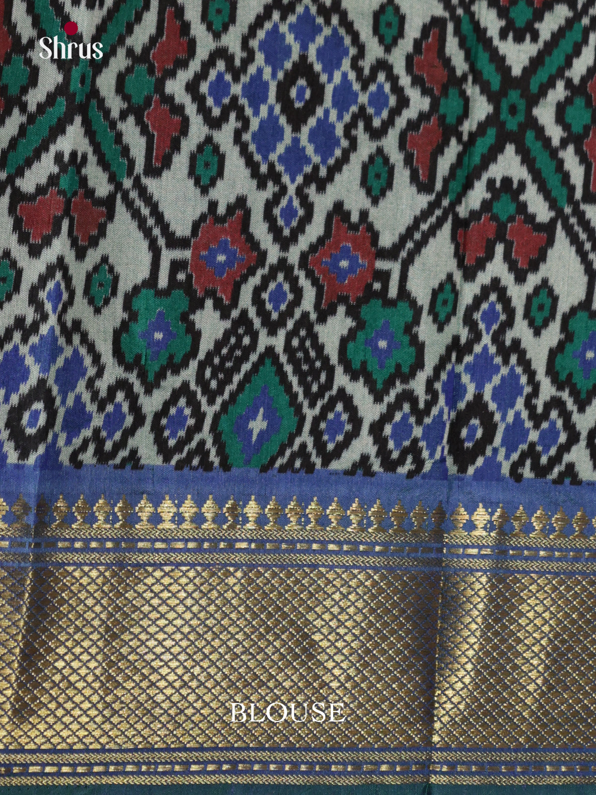 DKS26210 - Semi Patola Saree - Shop on Shrus.com