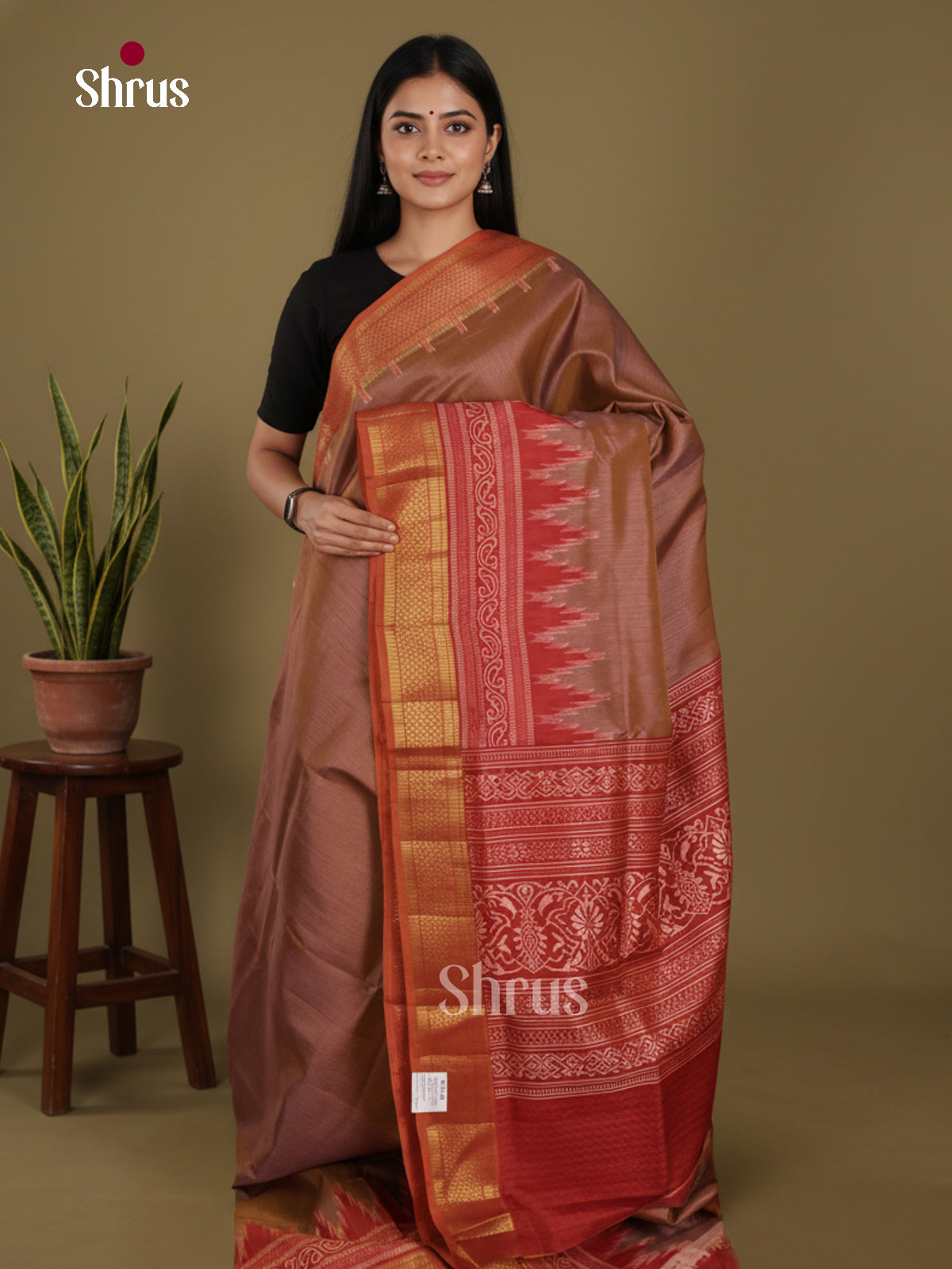 DKS26228 - Semi Patola Saree