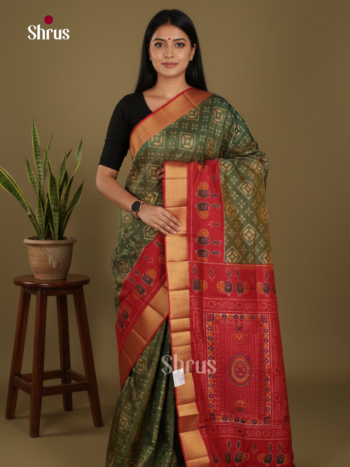 DLS01006 - Semi Patola Saree