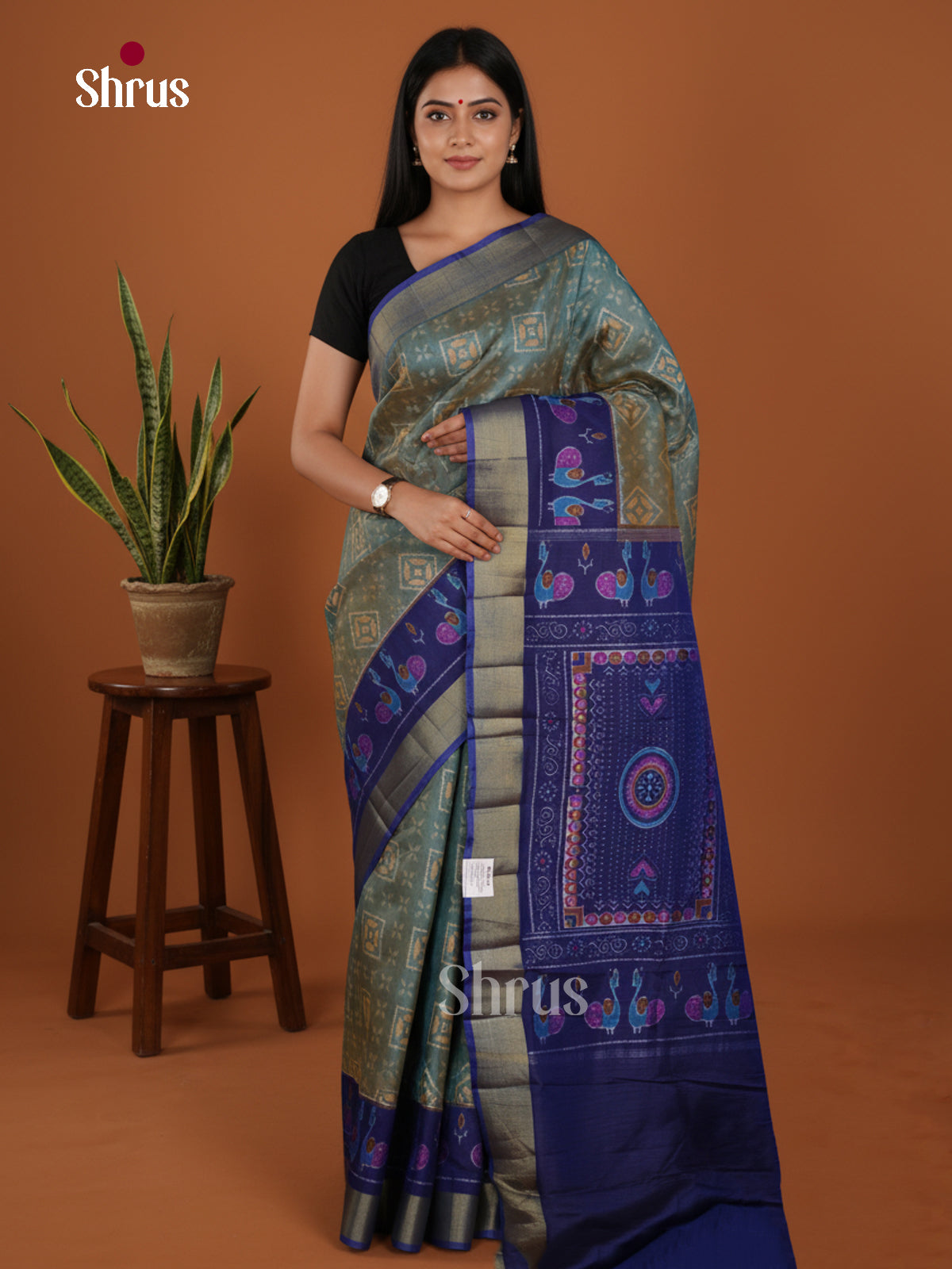 DLS01008 - Semi Patola Saree