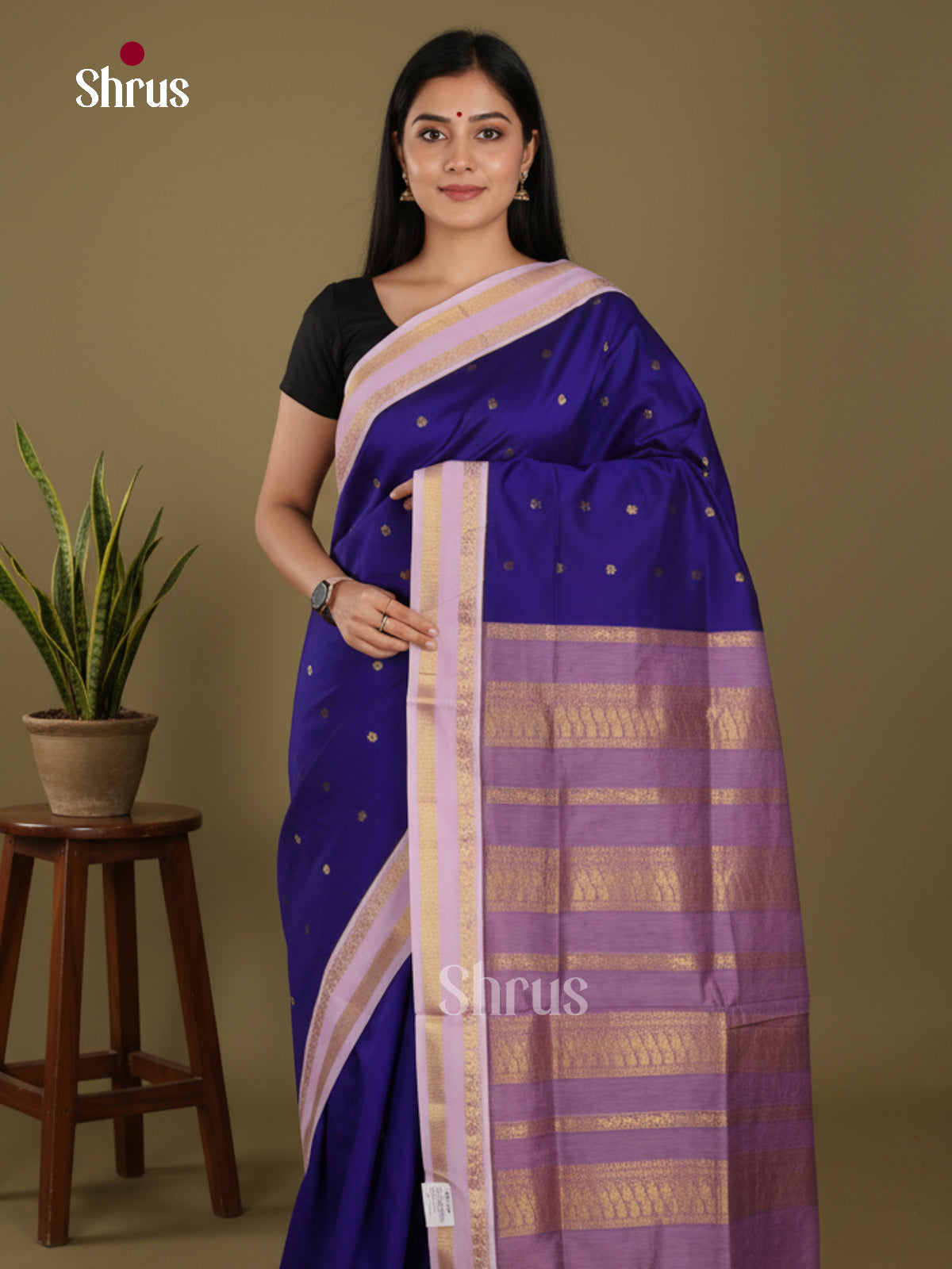 DLS01029 - Kalyani Cotton Saree - Shop on Shrus.com
