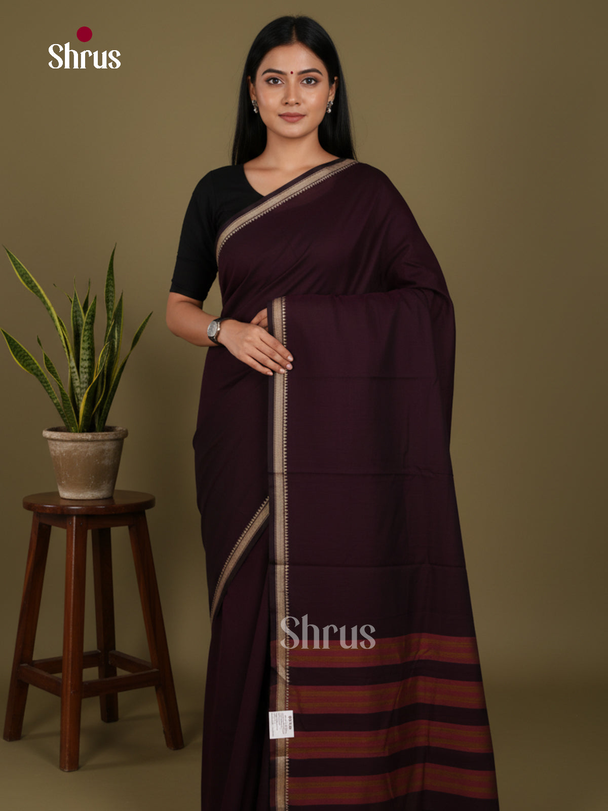DLS05036 - Narayanpet Cotton Saree - Shop on Shrus.com