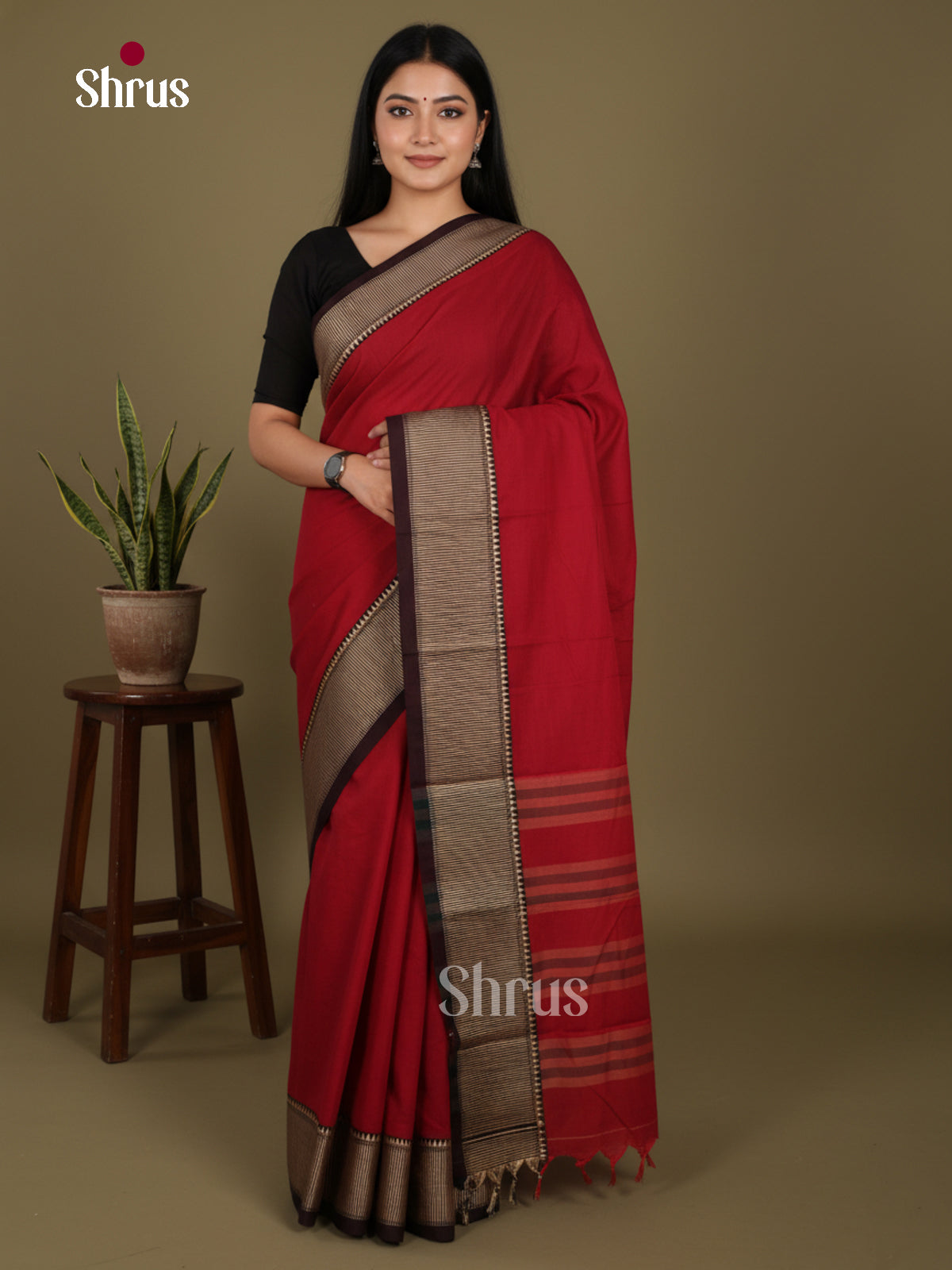 DLS05050 - Narayanpet Cotton Saree - Shop on Shrus.com