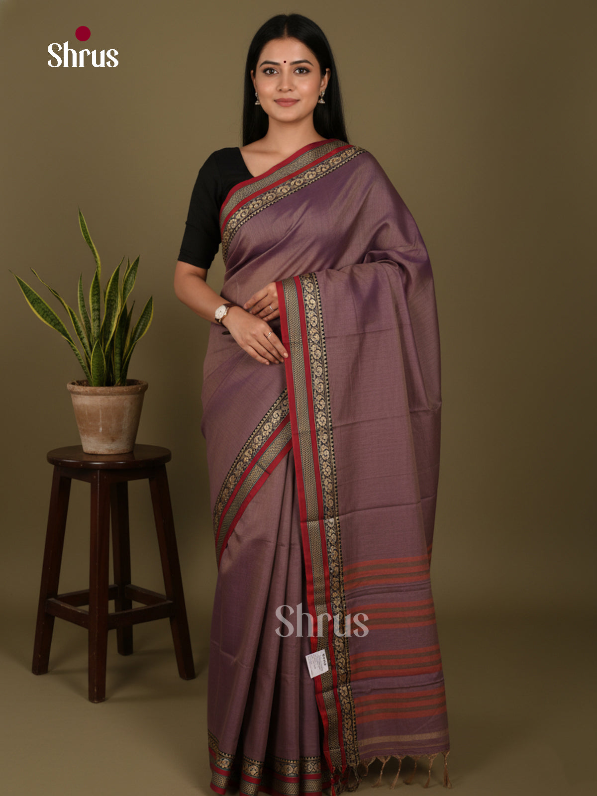 DLS05076 - Narayanpet Cotton Saree - Shop on Shrus.com