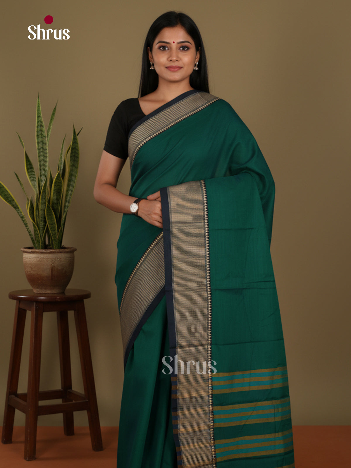 Green - Narayanpet Cotton Saree