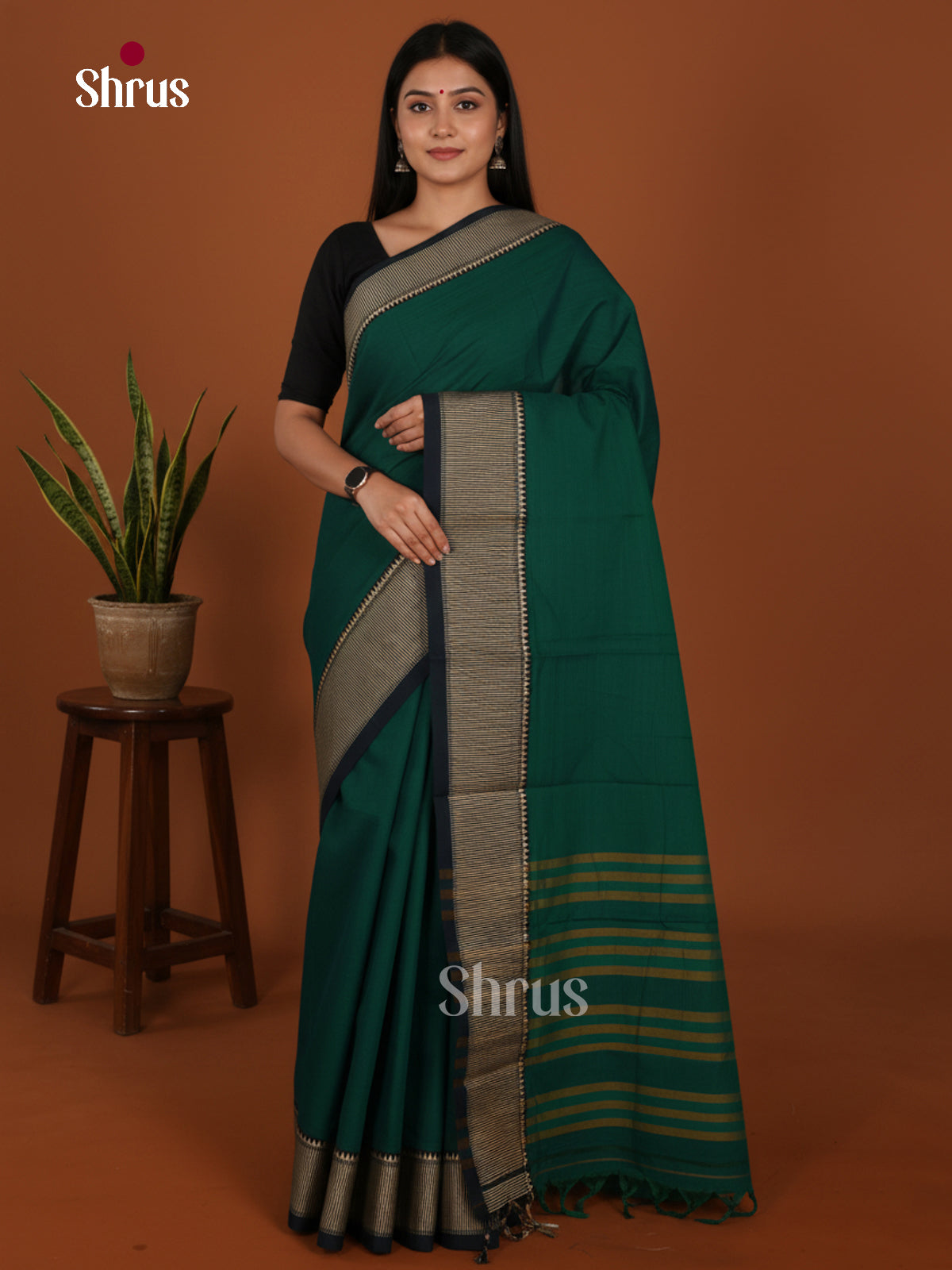 Green - Narayanpet Cotton Saree
