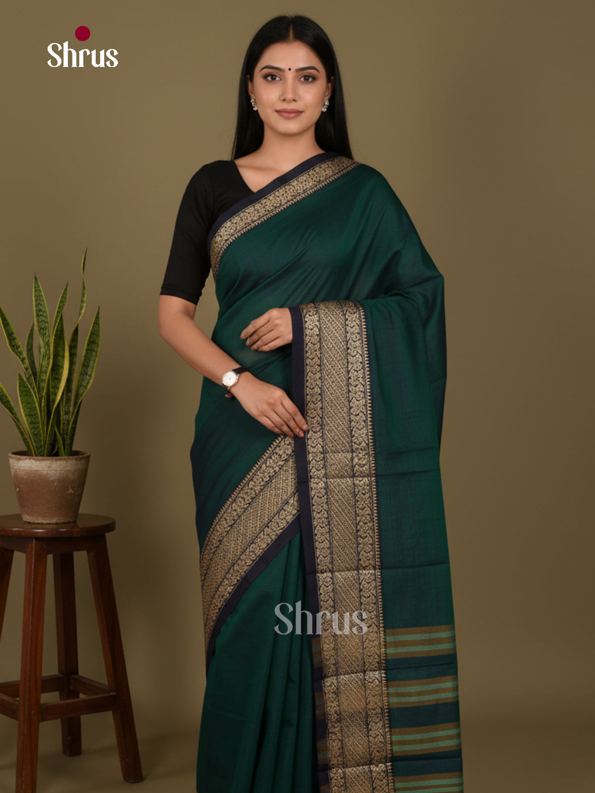 Green - Narayanpet Cotton Saree