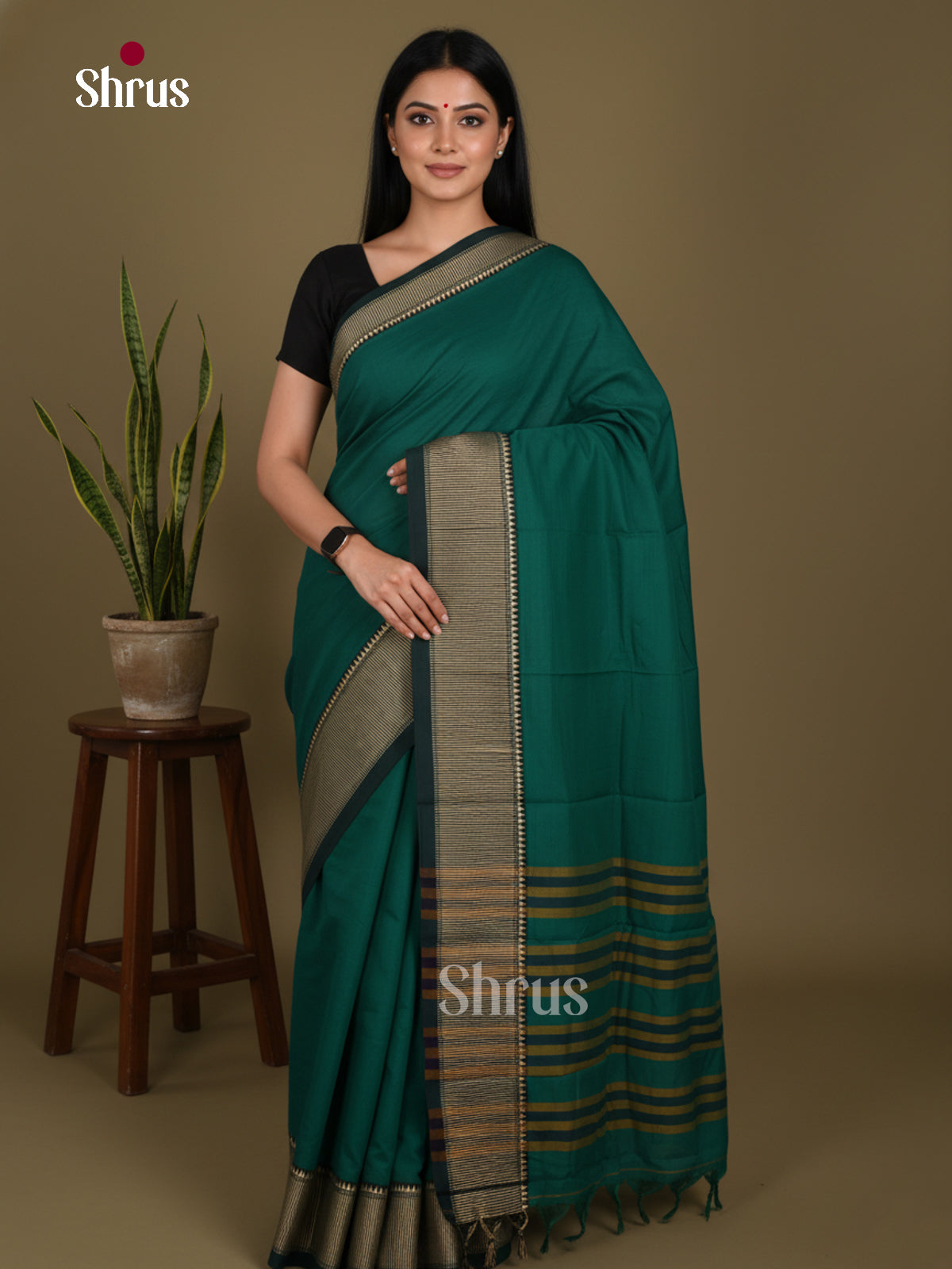 Green - Narayanpet Cotton Saree