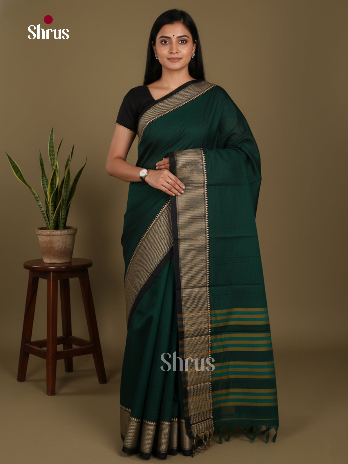 Green - Narayanpet Cotton Saree