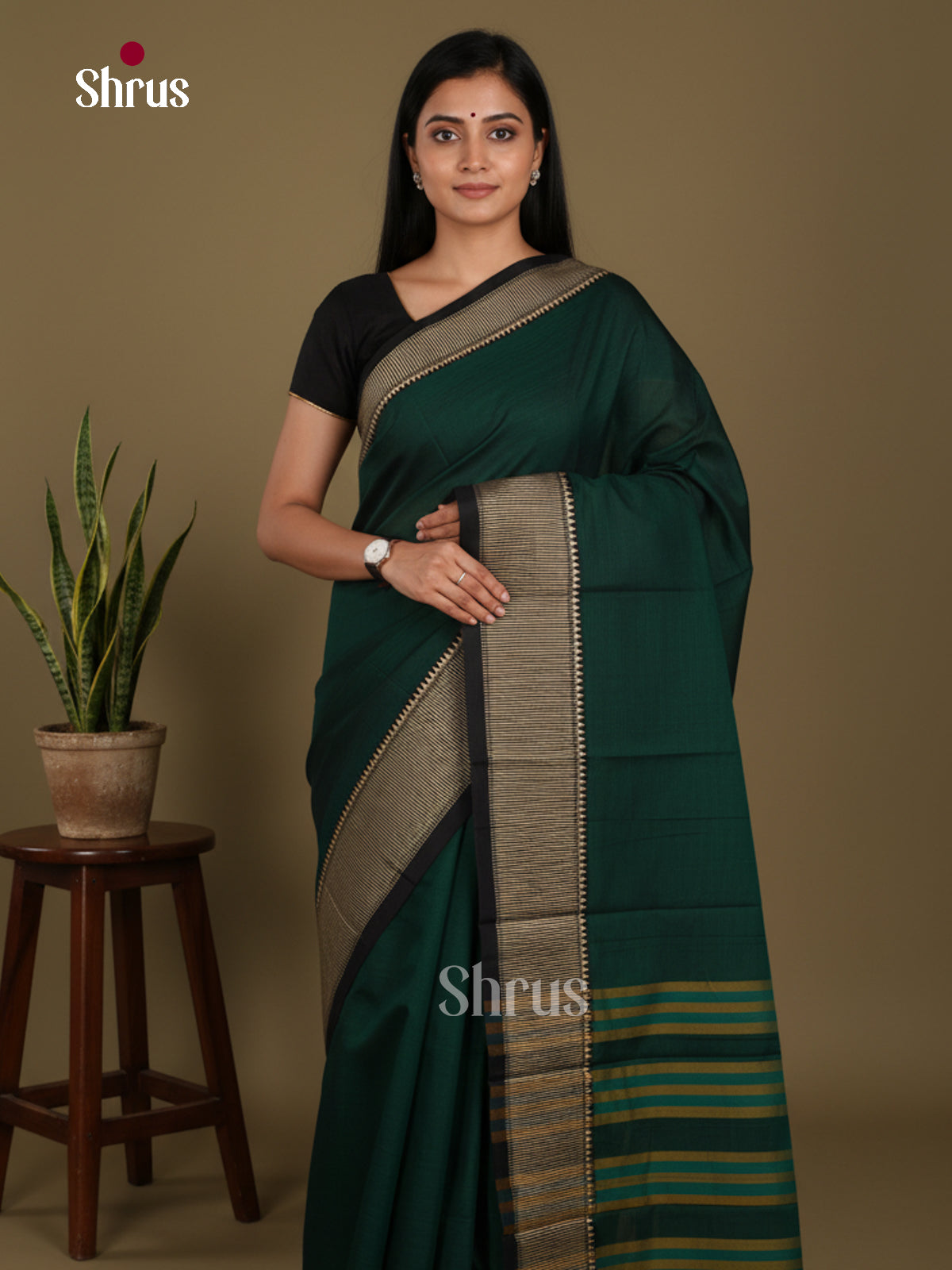 Green - Narayanpet Cotton Saree