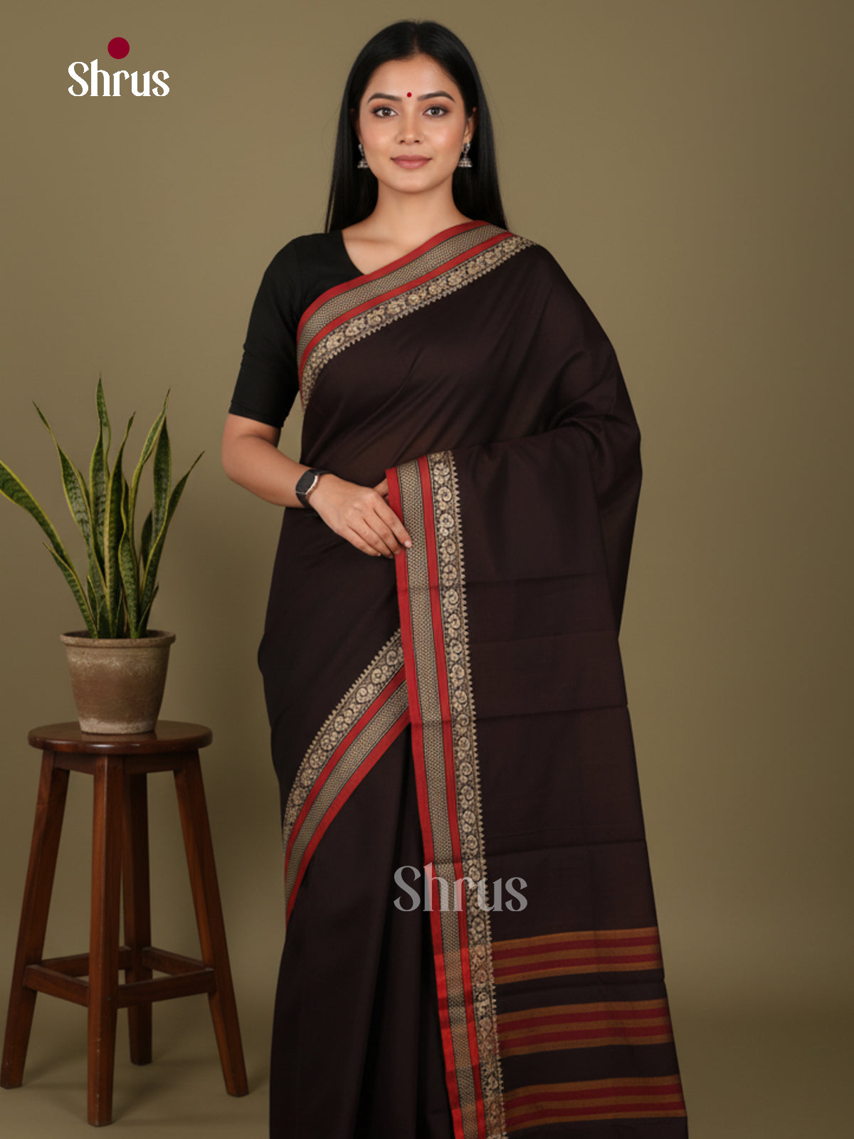 DLS05175 - Narayanpet Cotton Saree - Shop on Shrus.com