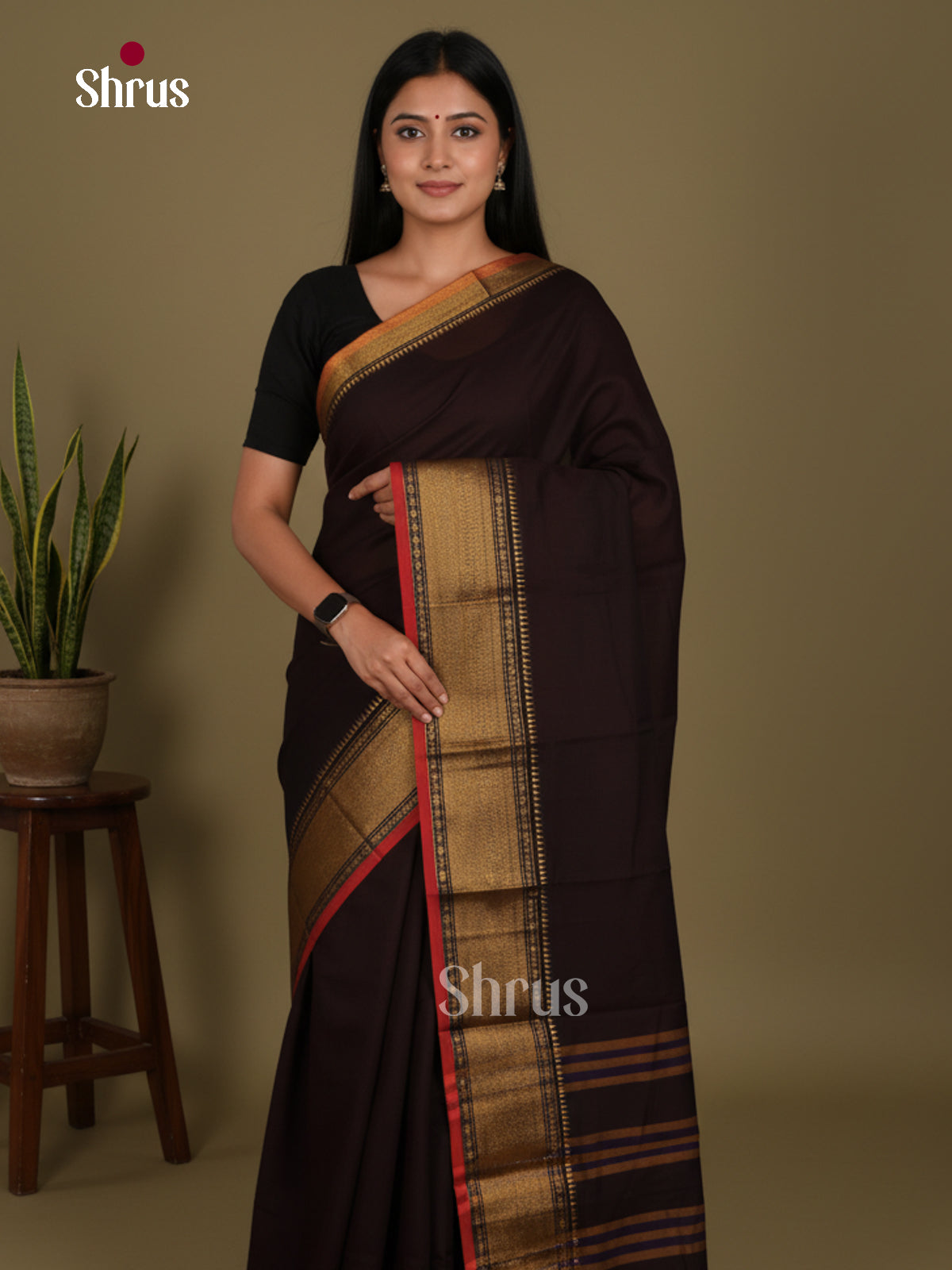 DLS05178 - Narayanpet Cotton Saree - Shop on Shrus.com
