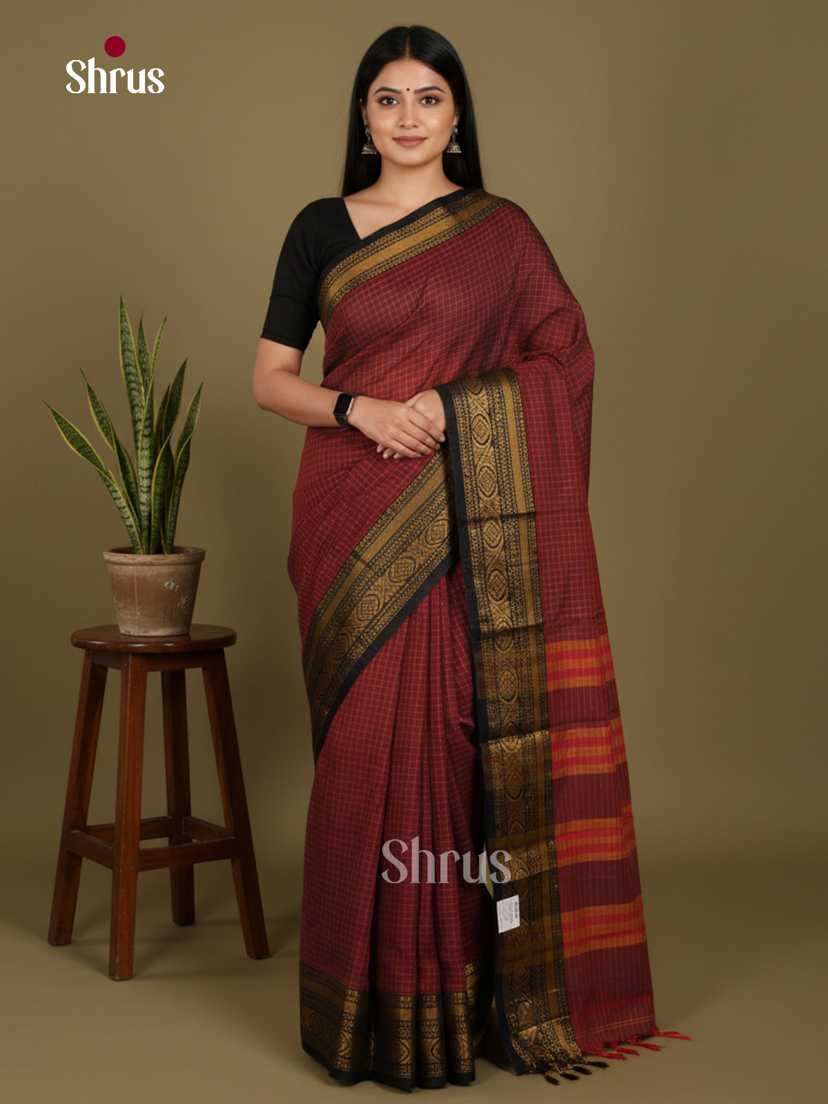 DLS05241 - Narayanpet Cotton Saree - Shop on Shrus.com