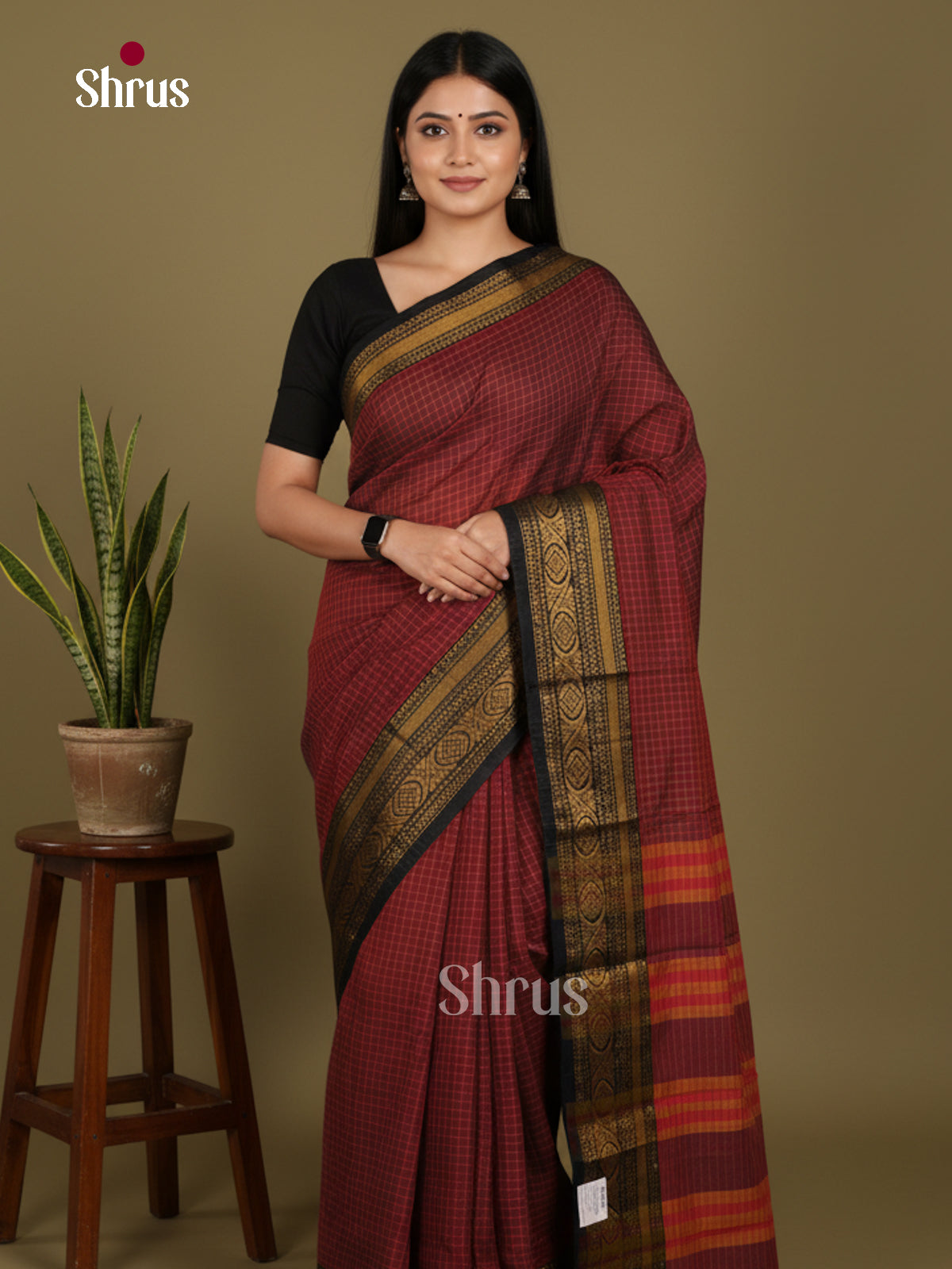 DLS05241 - Narayanpet Cotton Saree - Shop on Shrus.com