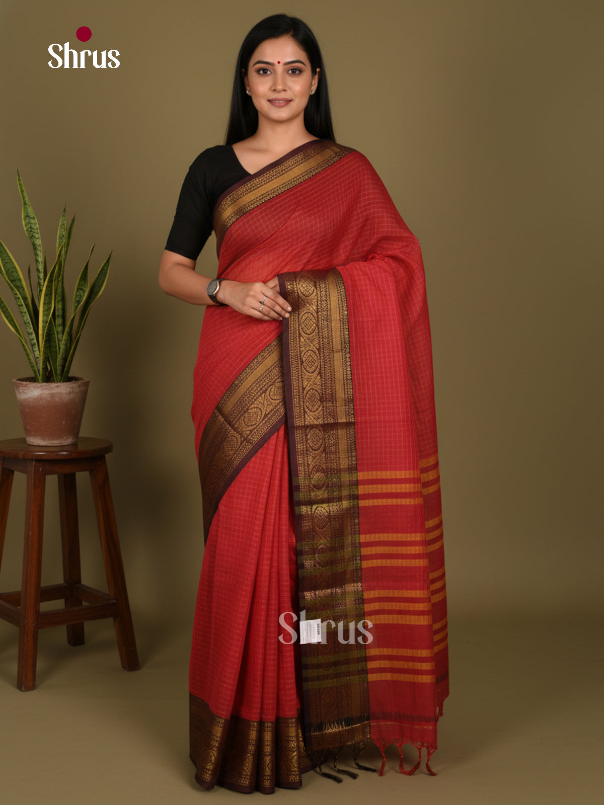 DLS05245 - Narayanpet Cotton Saree - Shop on Shrus.com