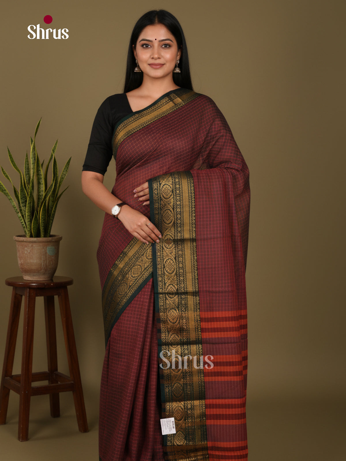 DLS05246 - Narayanpet Cotton Saree - Shop on Shrus.com