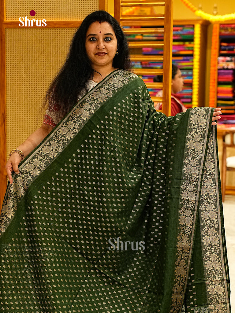 Jute Banaras Saree - EJ24310